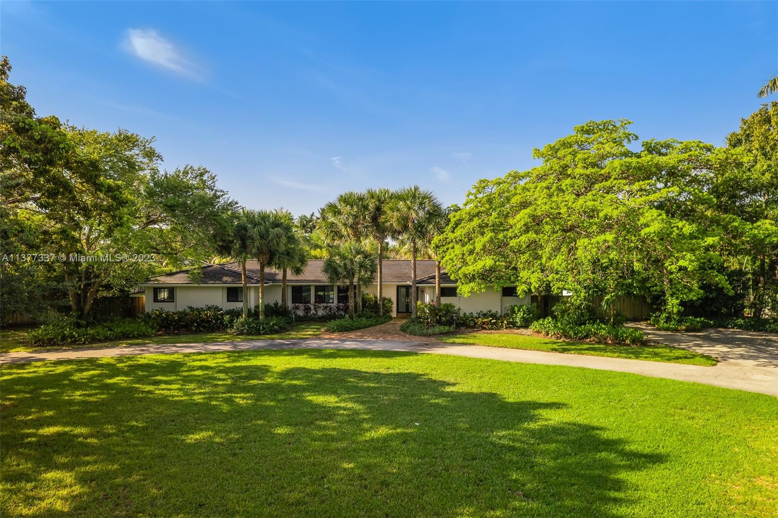 ~ NORTH PALMETTO BAY BEAUTY ON QUIET STREET EAST OF OLD CUTLER ROAD ~ 5 BEDROOMS 3 BATHROOMS WITH 2 CAR GARAGE ~ NATURAL LIGHT FILLS THE OPEN LIVING AREAS ~ UPDATED HOME FEATURES OPEN KITCHEN, HARD WOOD FLOORS, IMPACT GLASS WINDOWS & DOORS, FIREPLACE ~ BEDROOM WING BOASTS LARGE PRIMARY SUITE OPENING TO POOL / PATIO AREA ~ 4 ADDITIONAL BEDROOMS ~ FULL HOUSE GENERATOR, FULL HOUSE WATER FILTER, SECURITY SYSTEM W/ CAMERAS ~ HUGE BACKYARD WITH 20 X 40 POOL ~ CLOSE PROXIMITY TO PUBLIC & ELITE PRIVATE SCHOOLS ~