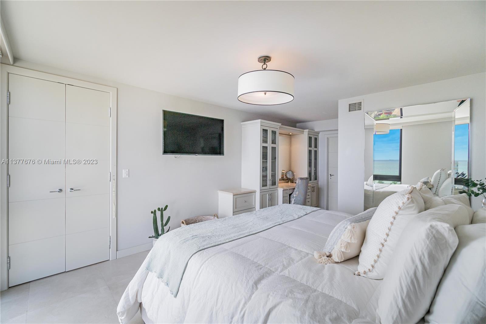 Master Bedroom features walking closet and Vanity area.