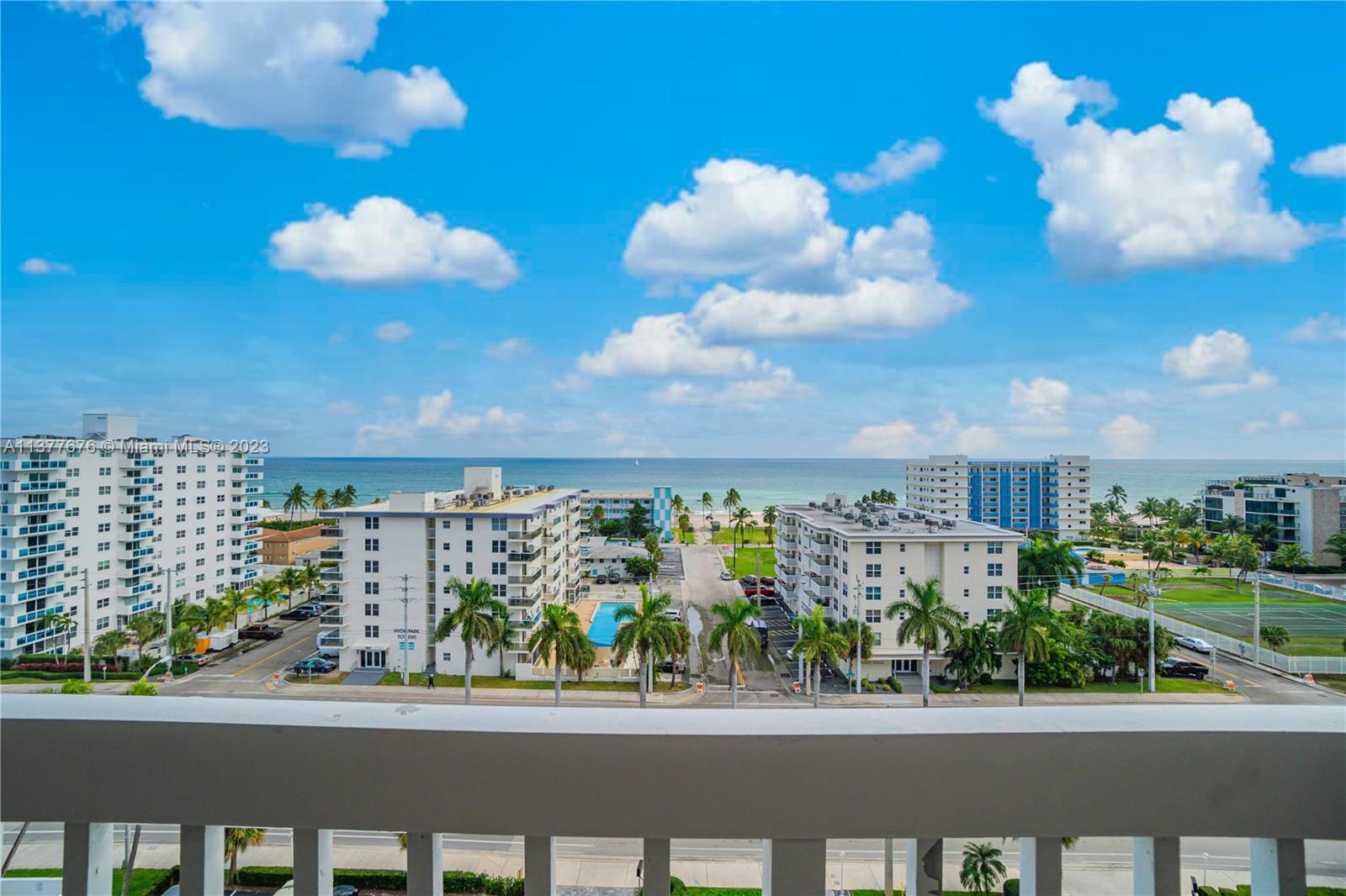 Relax in the terrace overlooking the Atlantic Ocean.