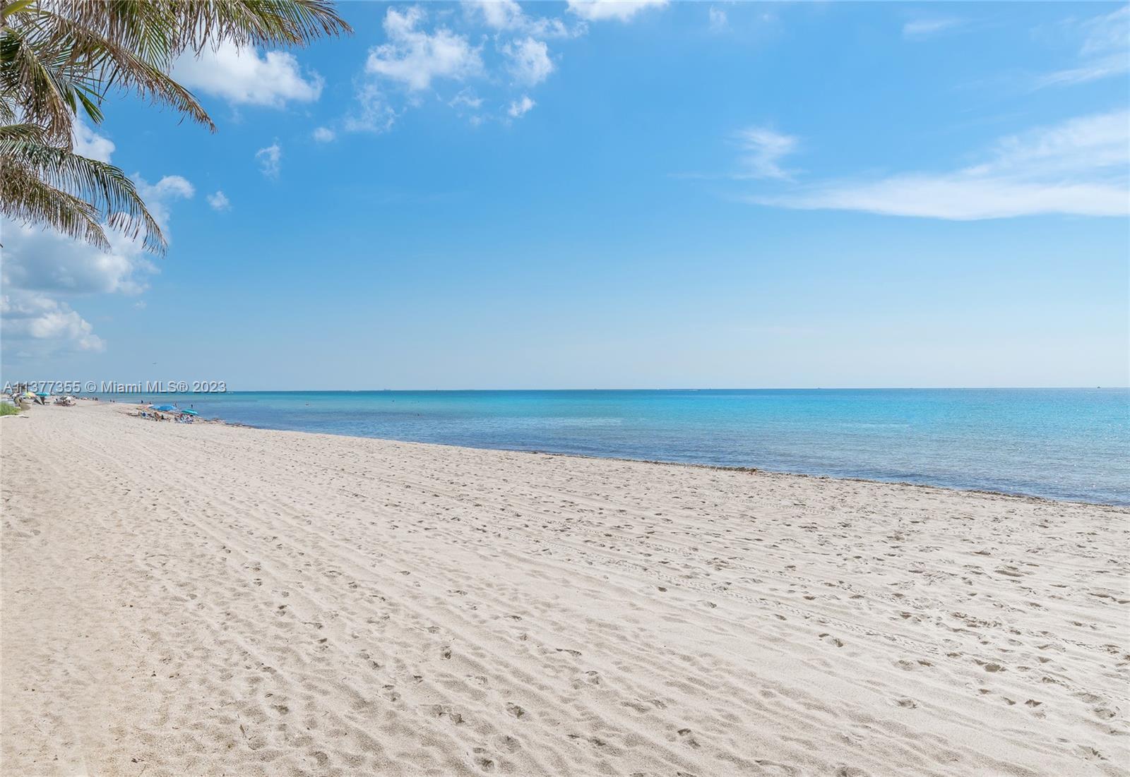 White sandy beach