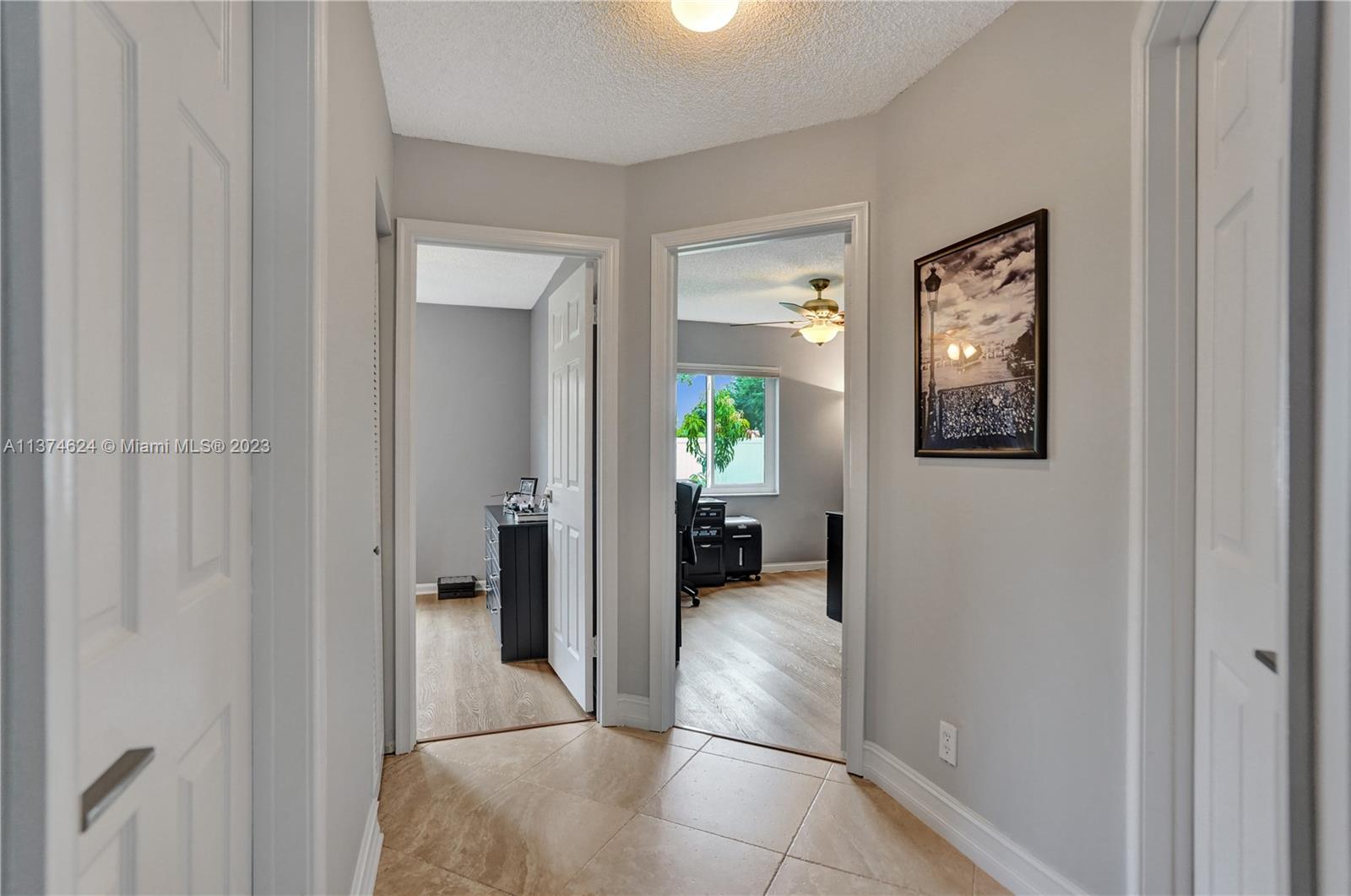 Laundry area in Garage
