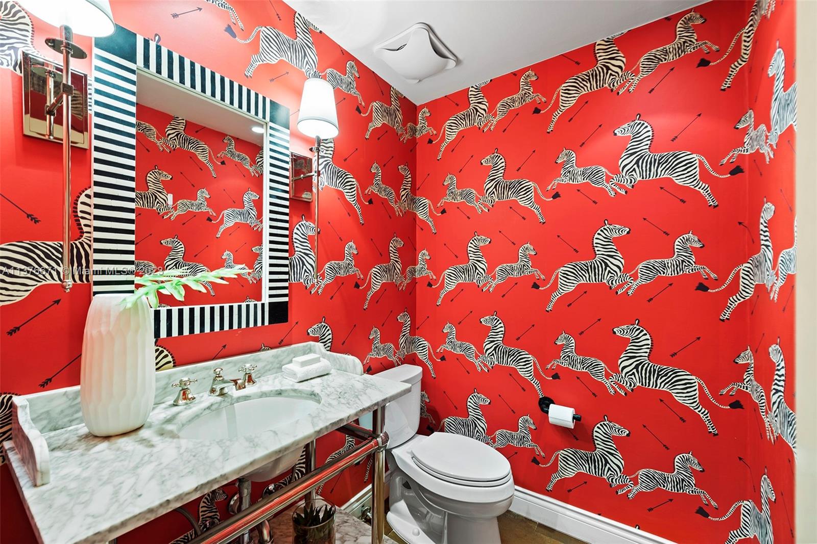 Whimsical Powder Room