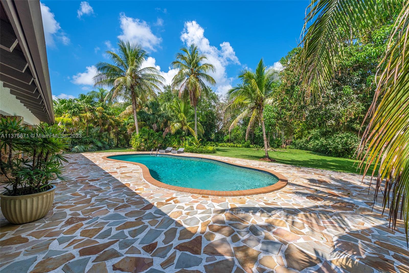 Splendid, Tropical Poolside Setting