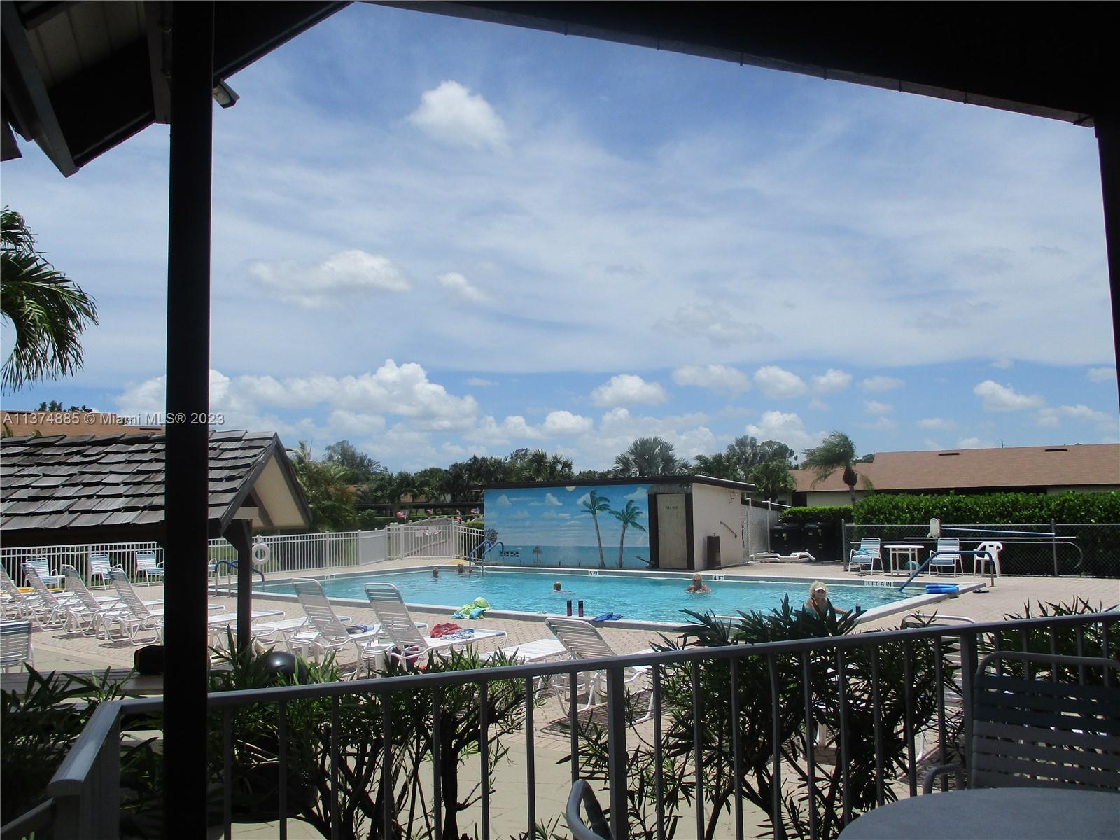 HEATED POOL WITH MURAL OF OCEANSIDE