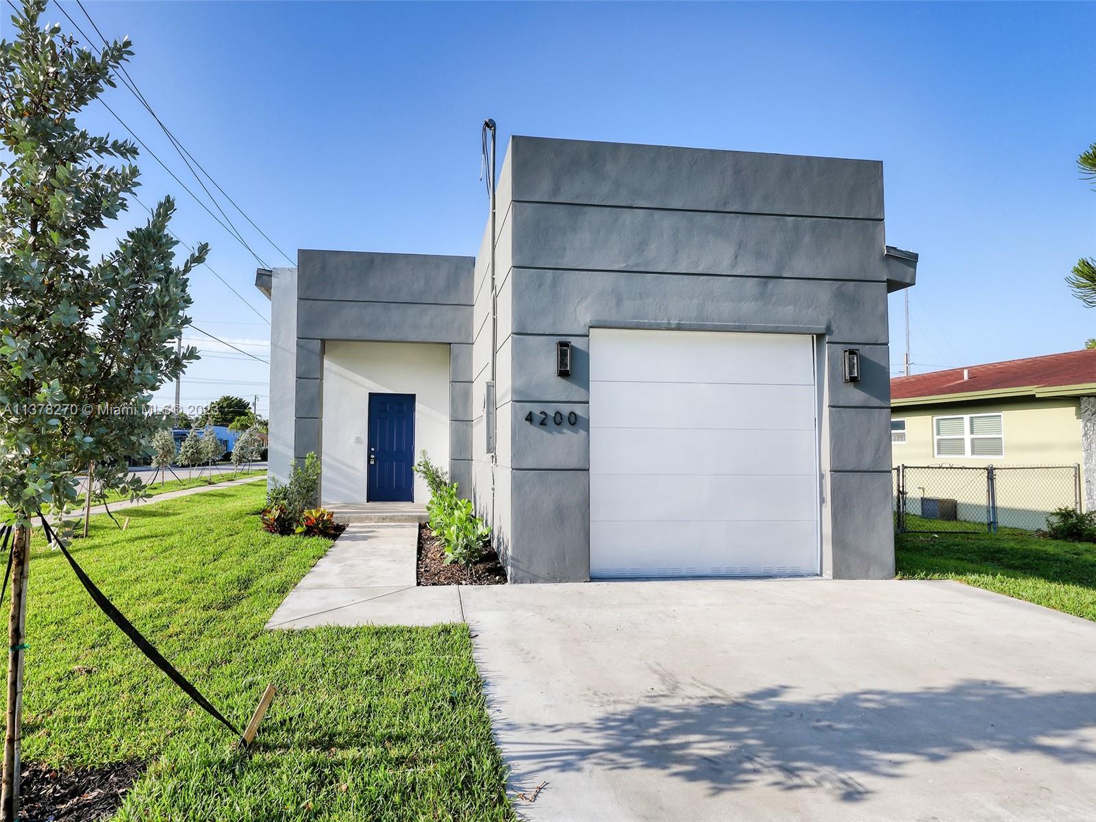 Front of Structure