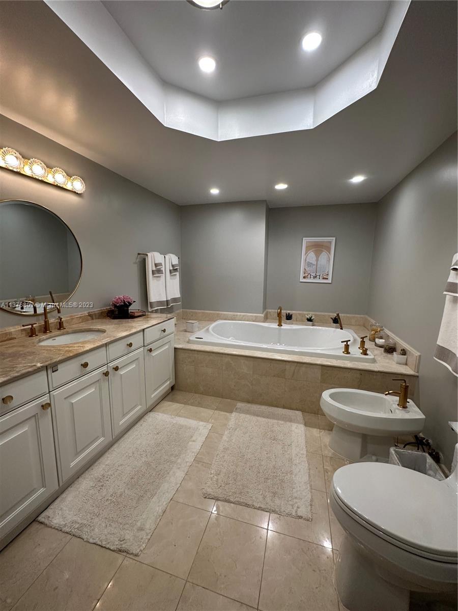 Exquisite 2nd Main Bath with Spa Tub & Updated Lighting & Fixtures