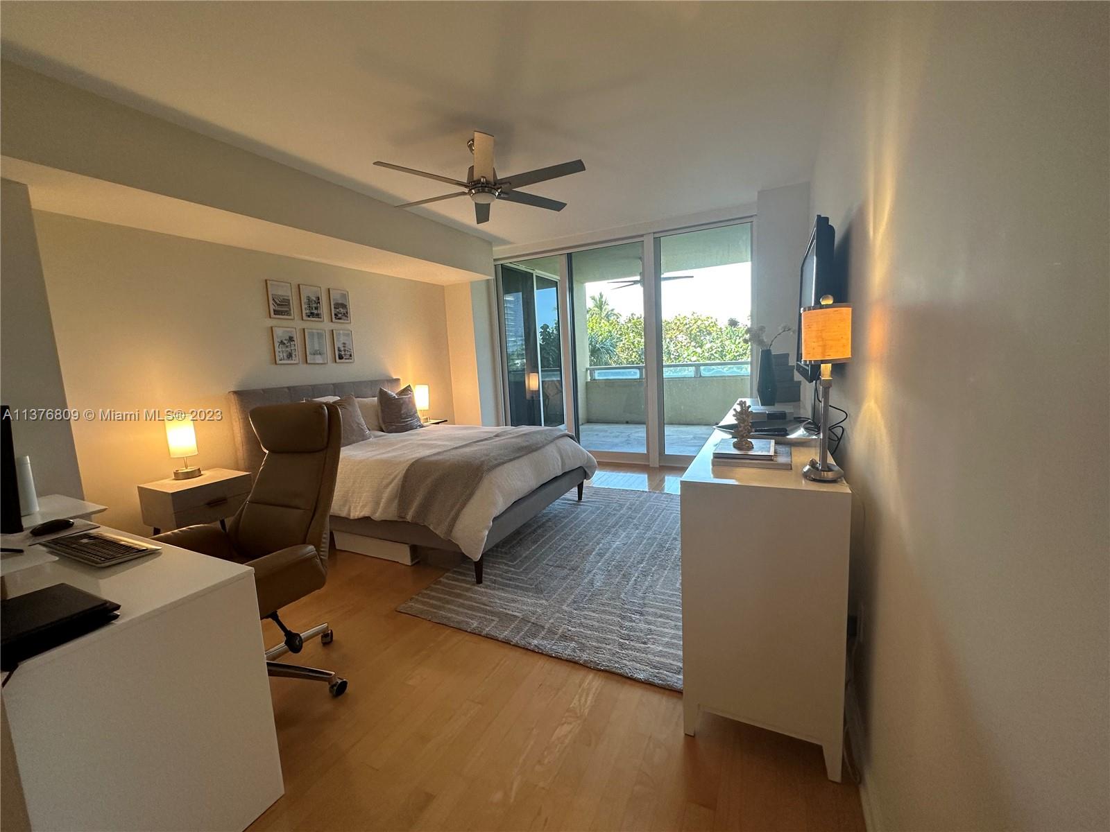 Guest Bedroom with Marble Floored Terrace