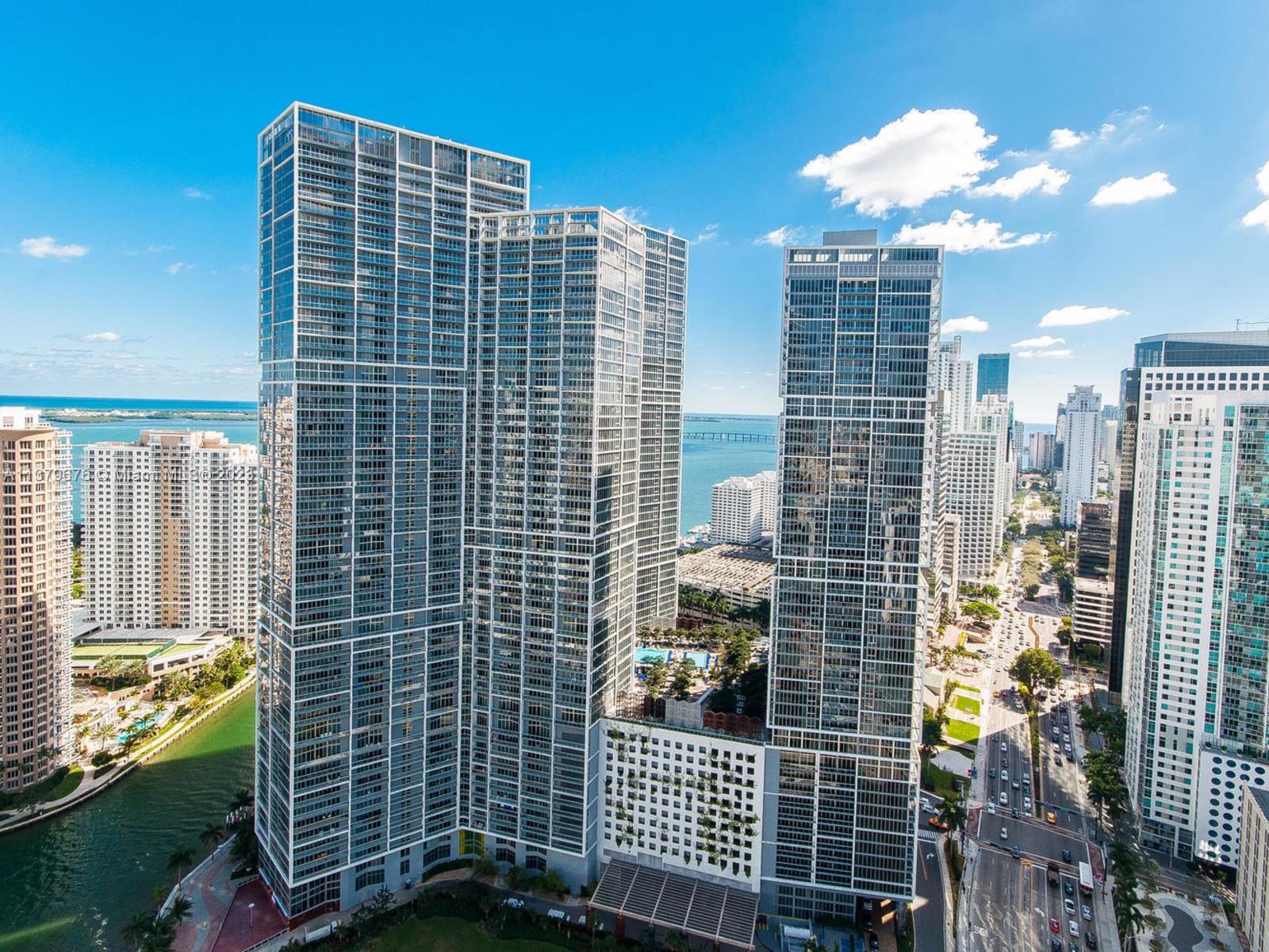 Step inside this stunning 2-bed, 2-bath corner unit with floor-to-ceiling windows in Icon Brickell Tower One. Enjoy breathtaking views of the Miami city skyline, the  Miami River, and Downtown Miami from the high-floor vantage point. The unit boasts top-of-the-line features such as a Sub-zero refrigerator, Wolf-kitchen appliances, and Italian cabinetry. Amenities include a full-service spa, concierge, and valet service. Stay active with a state-of-the-art gym with classes 2-acre pool deck perfect for relaxing and soaking up the Florida sun. , or indulge in a spa treatment at the full-service spa. And with on-site restaurants Cipriani and Cantina La Viente, you'll never have to go far. Located in one of Brickell's most exciting and desirable addresses, this unit is sure to impress!