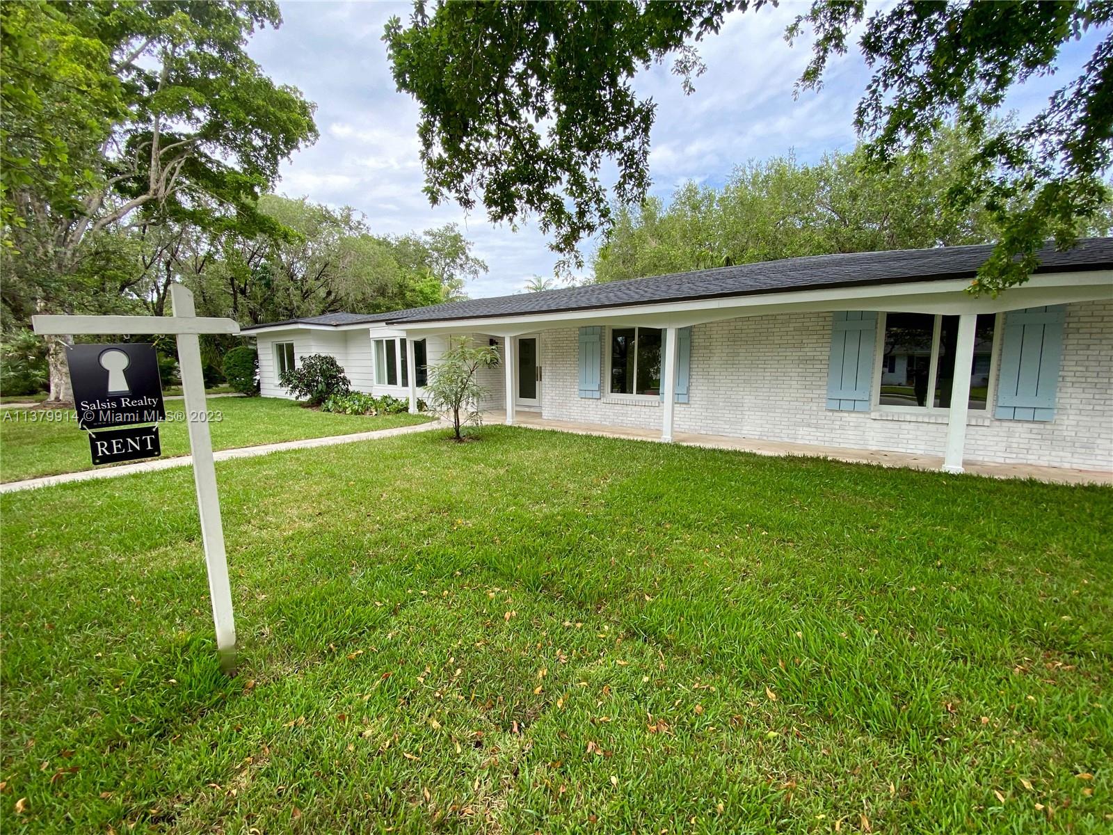 Available August 3rd. Fully renovated duplex in Pinecrest.  Enjoy this newly remodeled home.  Modern, updated kitchens and baths, impact windows/doors, attached two car garage, inside laundry, open floor plan, private backyard with covered patio area.  No students