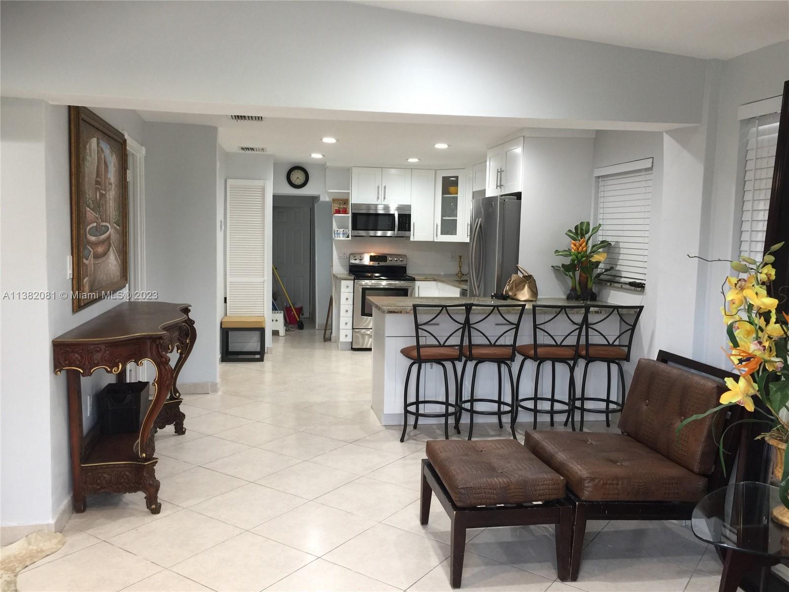 AIRBNB PERMITTED ! Fantastic investment opportunity. Fully renovated home in south west Hallandale beach, right on the boarder of Hallandale and Aventura, as close as can possibly be to Aventura. Location, location, location! A very short drive to the beach, Aventura Mall, Best Buy, Target, Whole Foods, Restaurants shopping and everything else you need for easy of living and convenience. 3 bedroom 2 bathroom house with an enormous backyard, long drive way and plenty of parking. The property also boasts a detached 300 square foot concrete storage structure, that can easily be converted into an additional living space. Brand new roof, and updated kitchen, bathroom, water heater, electrical, plumbing, central AC, pergola overhang, Washer and dryer. AIRBNB PERMITTED