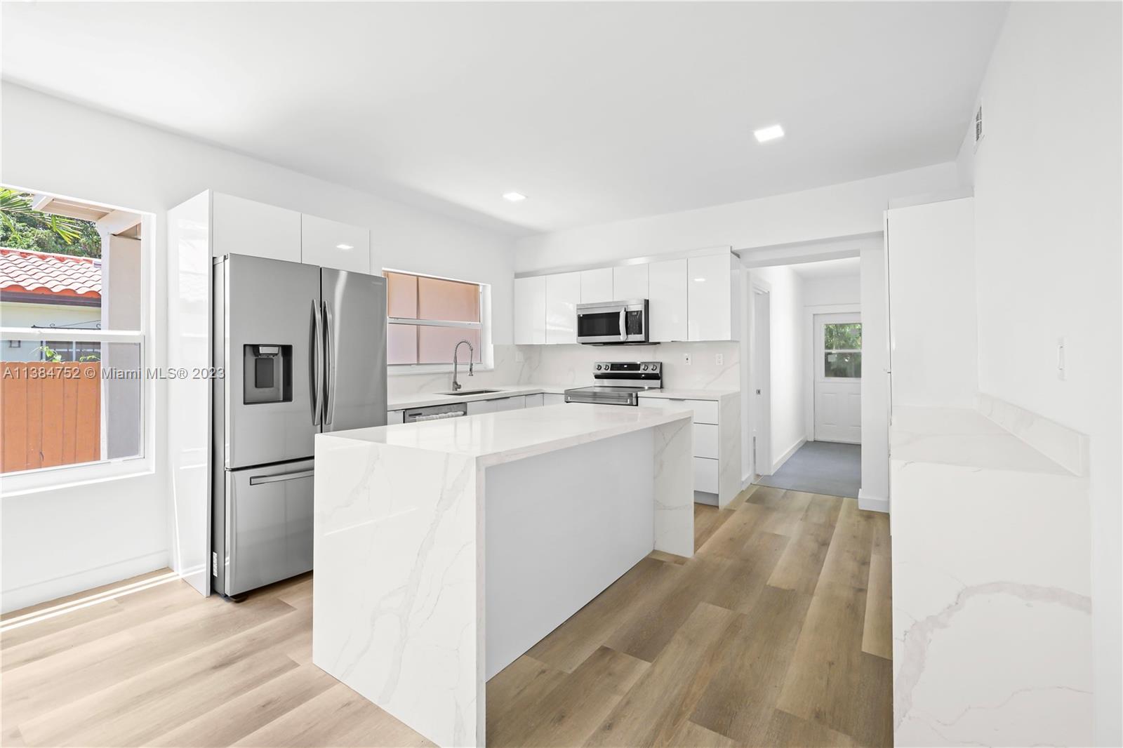 Welcome Home to this completely renovated 3 bedrooms 2 bath located in the heart of Coral way. This property features quartz counter tops, Stainless Samsung appliances, gorgeous island and an open concept perfect for entertainment. Amazing backyard with your private covered patio and lots of space to relax. Located only blocks away from Coral Gables and Coconut Grove, Coral way has become one of the most sought after neighborhoods thanks to its central location, rapid growth, and proximity to restaurants, shops, entertainment, and everything south florida has to offer.