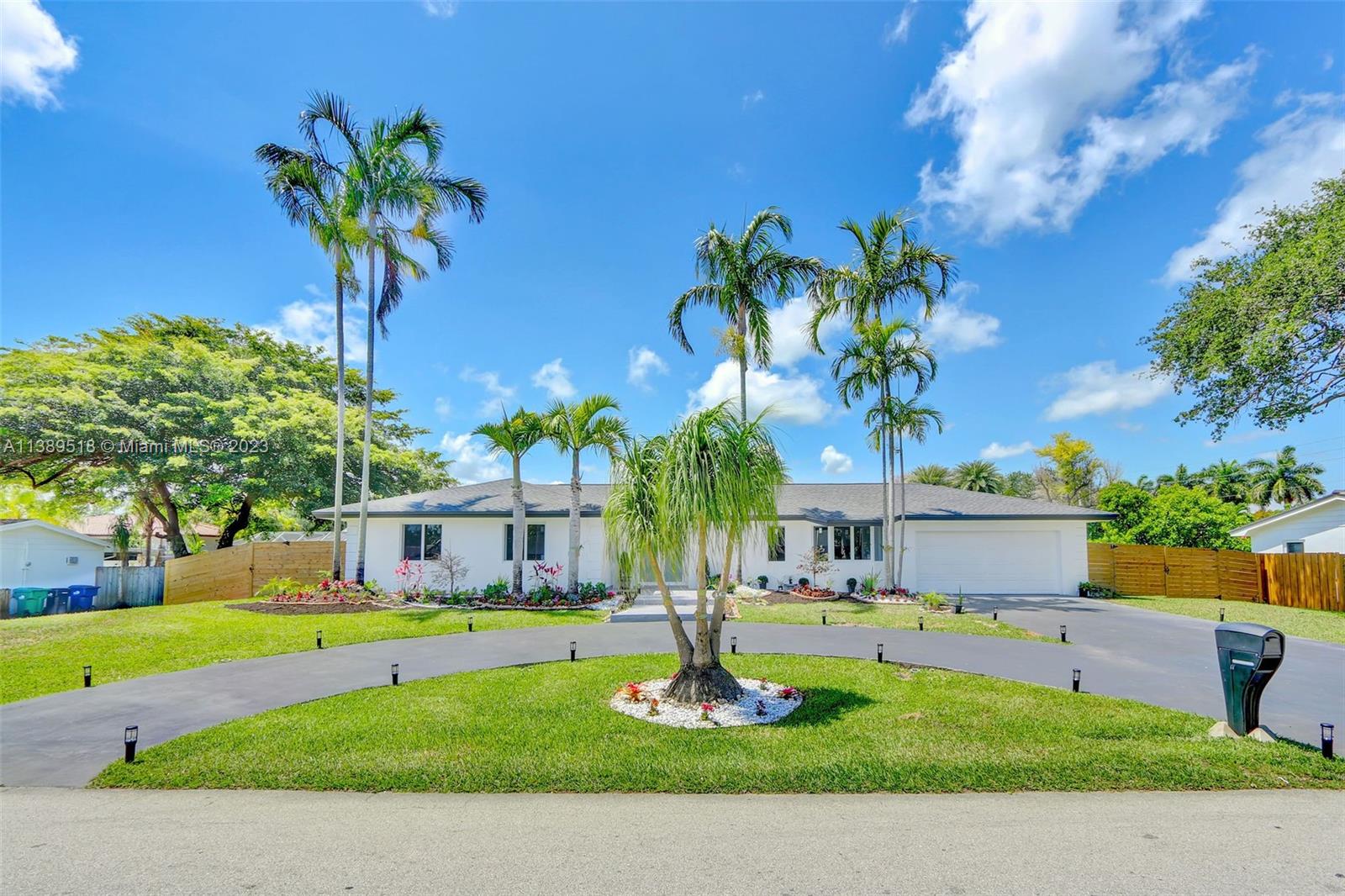 Completely renovated, this stunning three-bedroom, two-bathroom home with a two-car garage is located in the coveted Old Cutler West neighborhood. The property has been meticulously maintained and is move-in ready for its lucky new owner. This beautiful house features elegant porcelain tile flooring throughout, and luxurious quartz countertops in the kitchen. All of the appliances are brand new, including a new roof, impact doors, and windows. The spacious driveway can easily accommodate multiple cars, while the fully-fenced large backyard provides ample space for a sizable pool, and even a boat or RV. These are just some of the fantastic upgrades that have been completed on this property. Don't miss the opportunity!!