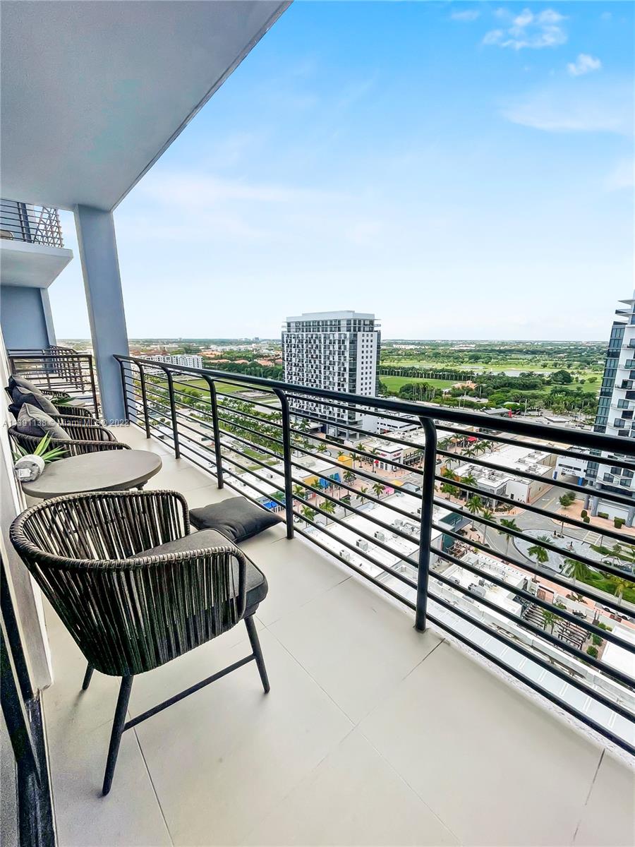 Fully furnished 2BR unit in luxury Downtown Doral condo. Walk to Publix, restaurants, bars and shopping. Available by the week, month or year. Luxury living!!