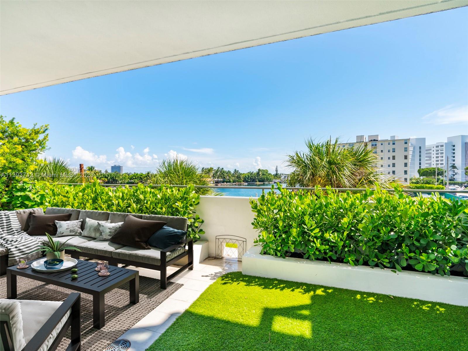 2 ensuite Bedrooms + Den with 3 FULL bathrooms with 1,854 total sqft. HUGE private terrace makes this unit feel like a house on the water...one of the largest terraces available on the market.  2 assigned parking garage spaces (tandem) & a storage closet on same floor as unit. HOA payment includes WATER, CABLE, & INTERNET. Building has an amazing roof top pool, a gym, and business center. Fantastic location in the best school district. Unit is currently rented until 9/30/23. ***SHORT TERM RENTALS ALLOWED** Please watch our 3D Virtual Tour.