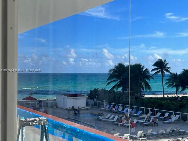 Beautiful ocean front building with direct ocean access. Fully furnished remodeled studio. New impact windows installed in 2022. All utilities are included in maintenance, water, electricity, cable and internet. Amenities include Valet Parking, gym, pool, bar, restaurant, sauna, laundry room and more. Located in Sunny Isles Beach (NO Rental Restrictions) Daily & Weekly rentals are accepted. Airbnb friendly or use Hotel rental program. Close to Aventura Mall, Gulfstream and plenty of entertainment. There are Restaurants, Pizzeria, nail salon and boutiques in the building. CASH ONLY. Seller will pay off special assessments at closing.