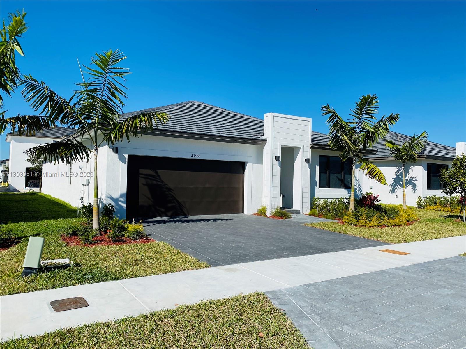 This beautiful home features modern upgrades with high end finishes, stainless steel appliances, high ceilings, 2 car garage and more! Make this your next home and enjoy the benefits of this beautiful community which is only a few years old. Rent also includes Cable and high-speed internet.