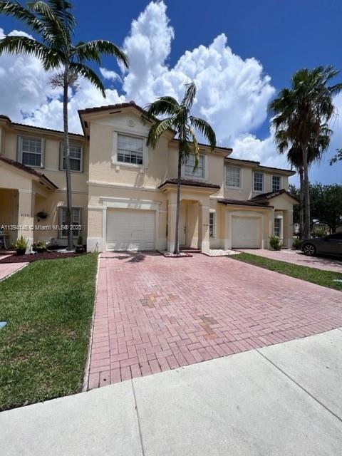 Gorgeous 4-bedroom, 2-full Bath, 1-half Bath townhouse with one car garage, room for two additional cars in the driveway. The property has been well maintained, freshly painted it
has wood floors. Located in the great Waterstone subdivision, Floridian Isles, gated community!! Clubhouse with community pool, playground, gym, pool tables, entire community
family friendly, multiple visitor’s parking spaces! Close to Baptist Hospital, supermarkets, gas station, schools, Homestead Air Force Base and close to the turnpike!!