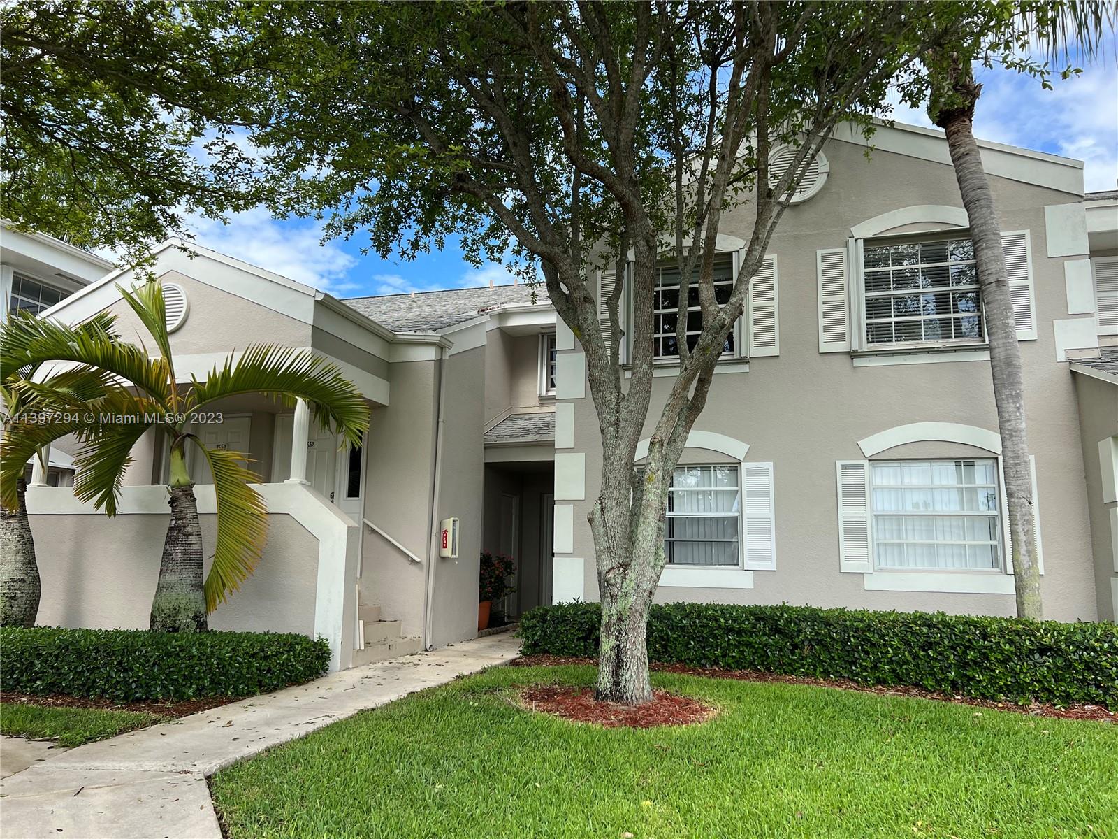 Available on June 17th, 2023. Tenant insurance is required. 1st Month / 2 Security Deposits. Agents please send Background/Criminal check for every person over 18+ (Call LA for details) Proof of funds / Last 2 months of PayStub Credit Score. Beautiful 2/2 condo in gated community of Center Gate te at Keys Gate. Interior Laundry, Storage room, assigned parking, guest parking and screened / covered patio. Accordion Shutters. UVERSE 200 (CABLE AND INTERNET) and water included. You wont believe the amenities & activities Keys Gate lifestyle offers. Clubhouse with olympic size pool, Sauna, Exercise Room. There is a billiards room with multiple tables library card room & more. Community has 24 hour roving security. Close to Turnpike.