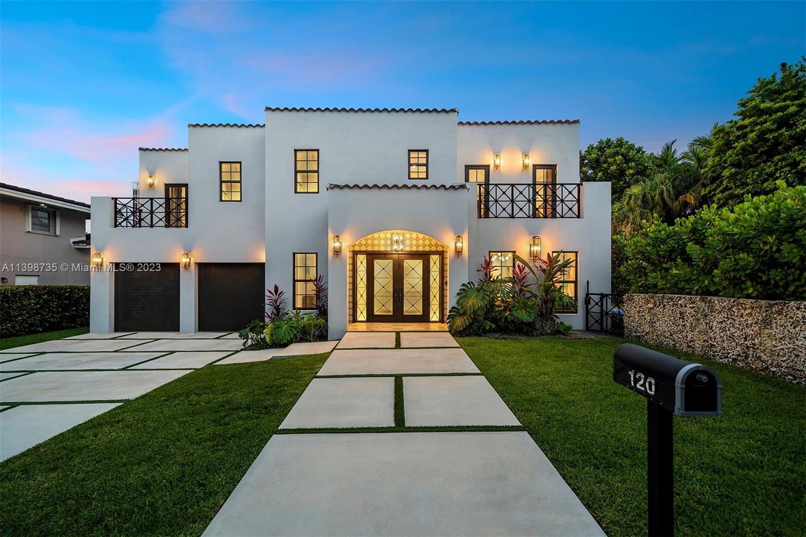 Step into the charm of this 2021 newly completed Coconut Grove estate. This gorgeous home boasts 5 bedrooms and 5 bathrooms, welcoming you with a gracious foyer entrance and a cozy office nook. The spacious family room offers a seamless flow to the gourmet kitchen and backyard. Downstairs, a guest bedroom and mudroom provide convenience and comfort. Upstairs, discover 4 bedrooms, including a master suite with walk-in closets, a balcony, and a spa-like bathroom. Outside, a spacious yard with a pool awaits your enjoyment. Additional features include impact windows/doors, upstairs laundry, 2-car garage, and elite schools nearby. Experience the allure of Coconut Grove living with Coral Gables benefits in this exceptional residence.