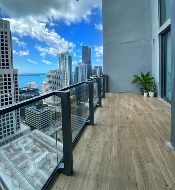 Remarkable unit in one of the most prestigious buildings in Brickell! This 2/2.5 plus den is located Reach Brickell City Centre has spectacular bay & skyline views. The favorable layout includes a oversized den upon entrance to the unit followed by a magnificent kitchen & great room that divides the two large bedrooms. The large kitchen features Italkraft cabinetry & premium Bosch appliances. The unit is in pristine condition, ready to move in. This unit offers a one of kind living experience due to it's location above the incredible Brickell City Centre mall. Other resort style amenities in the building include two heated pools, fully serviced spa, spectacular gym, kids room, grill area, & library. Unit is occupied, please provide 24hr notice for showings. Text listing agent for showings.