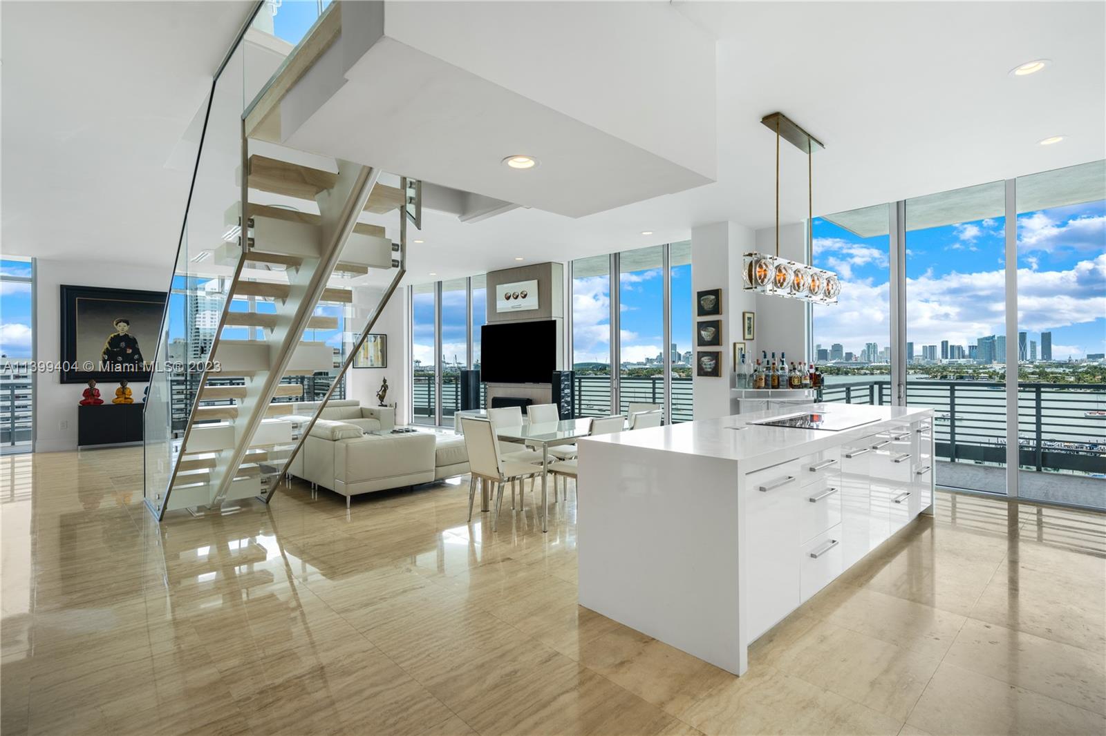 Welcome home to PH1 at Capri South Beach…

Embrace this rare opportunity to own a corner unit penthouse with sweeping views of the Miami Skyline. 

Boasting almost 3,000 interior SF, with an additional 3,000 SF of private outdoor space - split between various balconies and a private roof – this 3 bed, 3 full bath, with 2 half bath home is truly one of a kind.

This sun-flooded apartment enjoys light all hours of the day, courtesy of the countless floor to ceiling windows that line the home.

No expense spared in the upgrading of this apartment, including an impressive Savant Home Automation System, custom interior and exterior lighting, and much more!

Capri South Beach is a full-service condominium, offering doorman and valet services.

*some images have been virtually staged