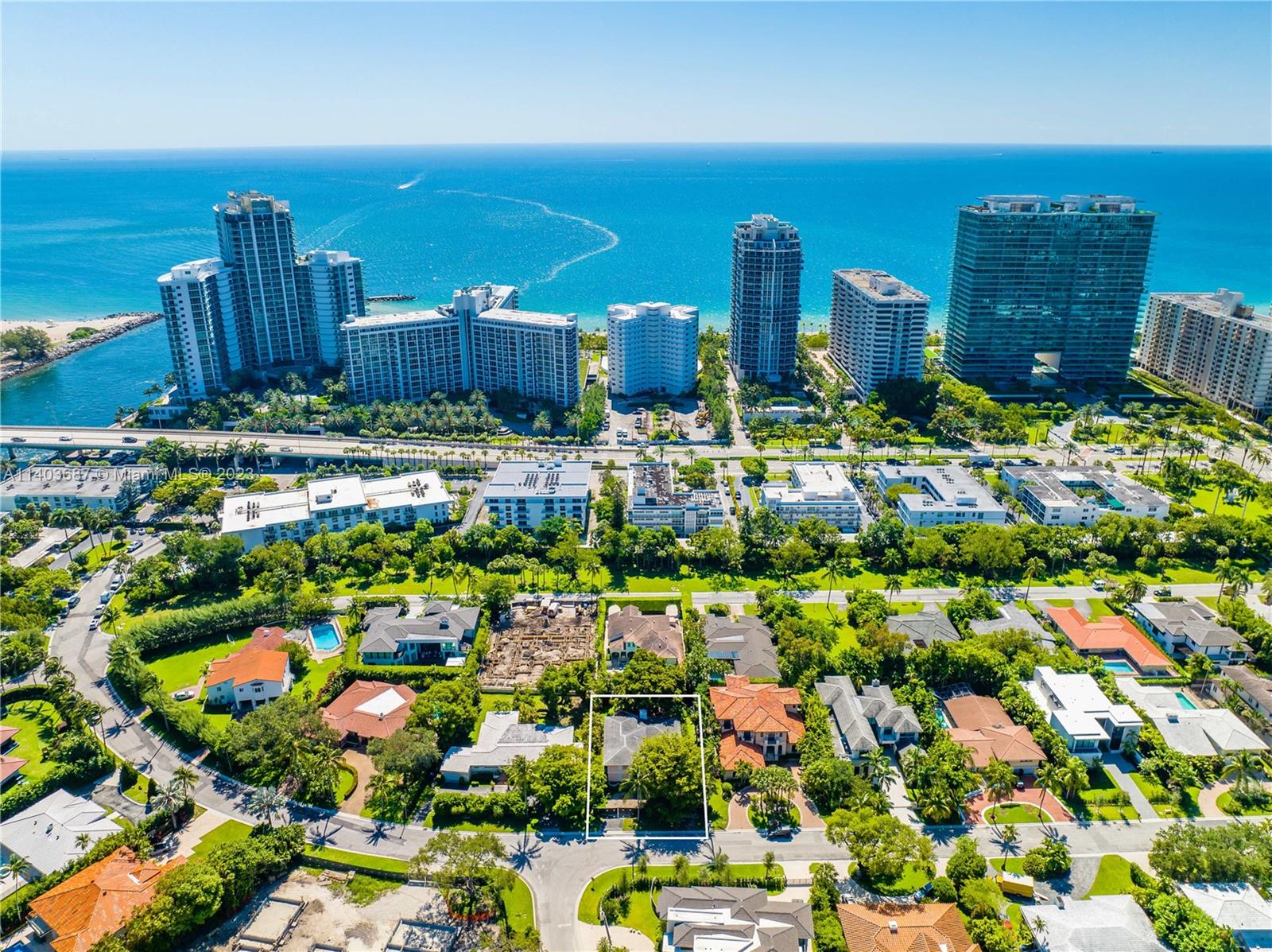 Rare opportunity to live in the exclusive, guard-gated Bal Harbour Village! This 10,800 SF property is one of the best in the neighborhood and the perfect lot for your dream home!

The sale includes a full set of plans designed by SDH Studio.