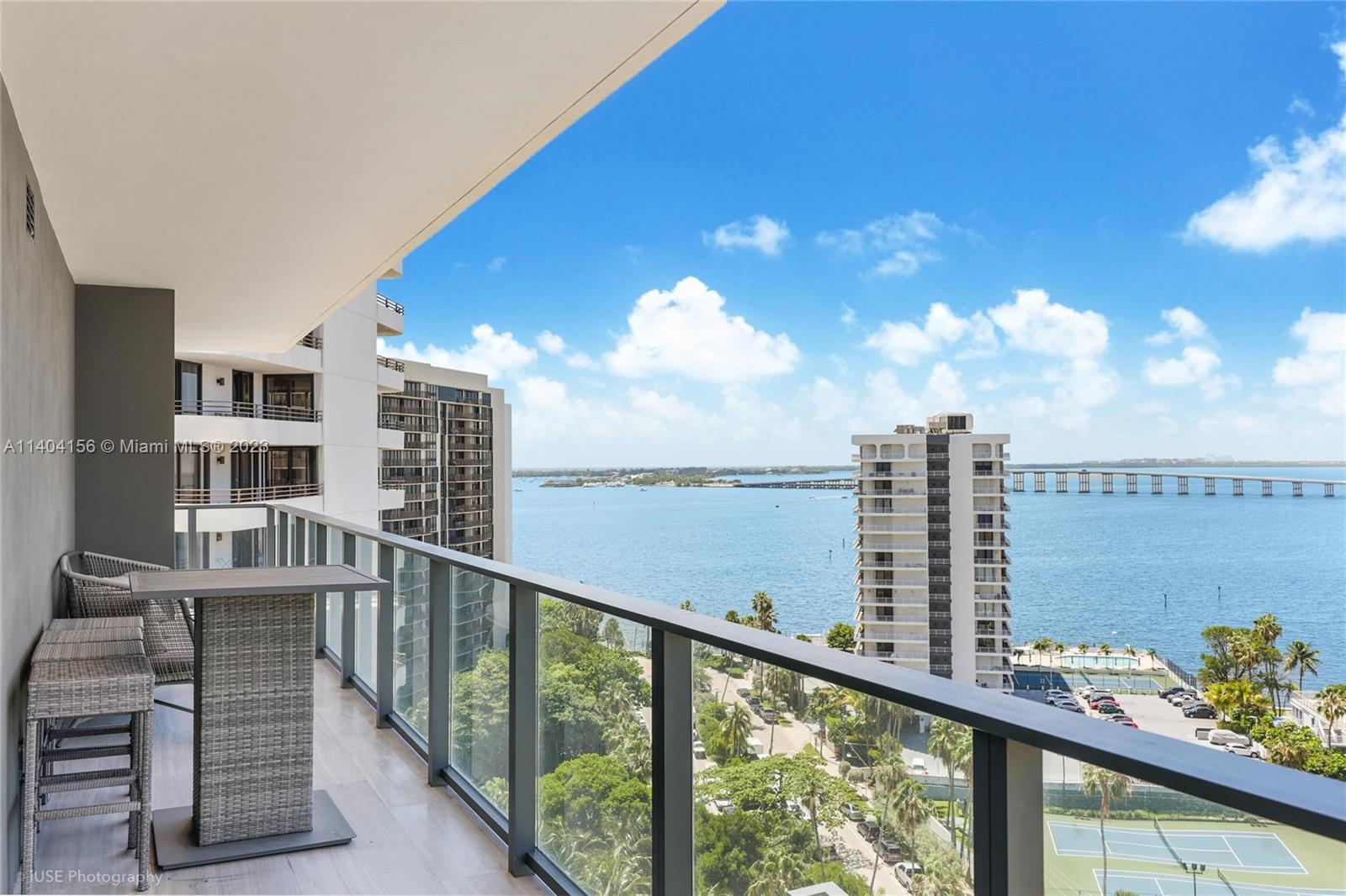 Astounding bay and city views from this luxury completely furnished corner unit 2 Bed/ 2.5 Bath at the most prestigious and newest boutique building in Brickell- Echo. Featuring a spacious layout with split bedroom & including 2 expansive balconies with summer kitchen. Smart Apple Home Technology with surround sound system throughout, Wolf/Subzero appliances including espresso machine, Italian glass cabinetry, marble countertops and marble flooring throughout. Washer/Dryer. 2 valet parking spaces. Amenities include infinity view pool and deck with bar serving food and drinks overlooking Biscayne Bay, City and Downtown Miami, food service delivered to unit, 24/7 concierge, valet, security, and fully equipped gym. Tenant occupied until November 30, 2023. 24 Hour Notice to show.