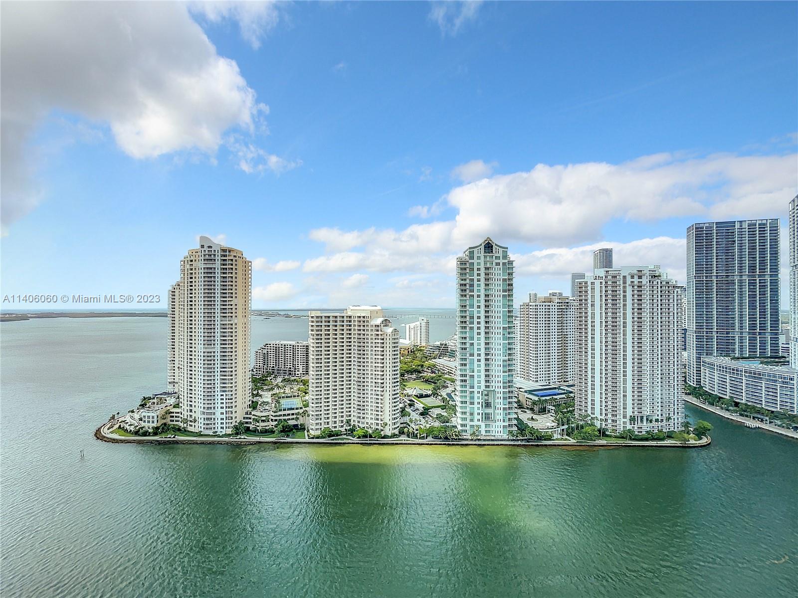 Beautifully finished condo with high end fittings and appliances.  Outstanding kitchen - equipped with Bosch appliances, Quartz countertops, Pantry and a Breakfast Nook; Upgraded Bathrooms with Toto toilets and Porcelanosa designer tiles.  Enjoy superior entertainment from the comfort of your home with a 75" TV and Surround Sound Speakers.  Experience stunning sunrises from the wrap around balcony with views of the Bay and beyond.  This is a must see!! Conveniently located with walking distance to Brickell City Center, Fine dining, Miami-Dade Arena, Metro mover and Bayfront Park. One Miami offers - 24/7 Concierge; Valet Service; Fitness Center; Pool & Sauna. One assigned parking and one valet parking.