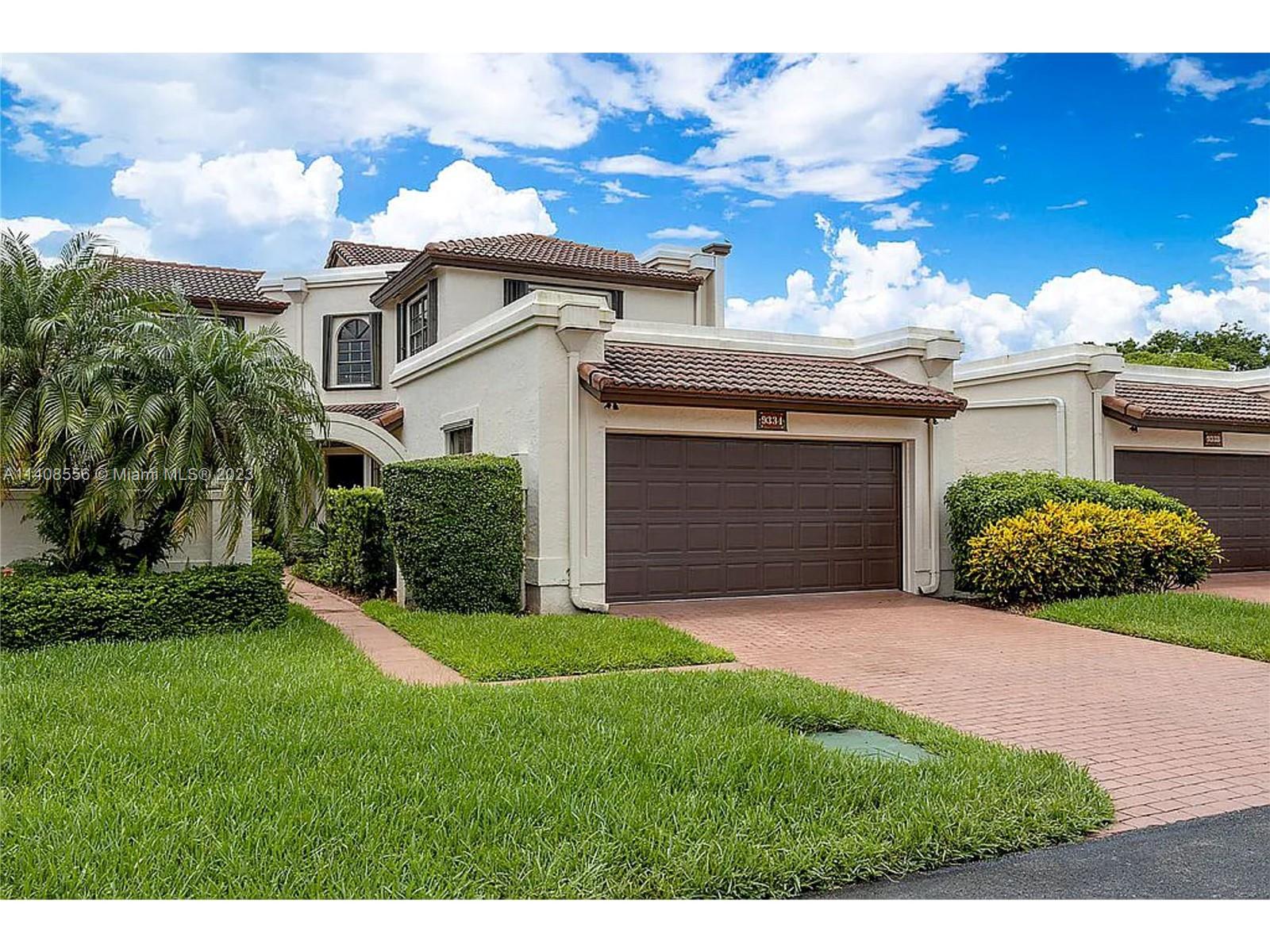 The home is in a gated community inside Doral Estate, surrounded by four golf courses by Trump National Doral Resort. The community swing pool and tennis court are great, let alone great golf, spa, jogging trail, and gym when you join the Resort. You can access all resort facilities on your private golf cart ride.