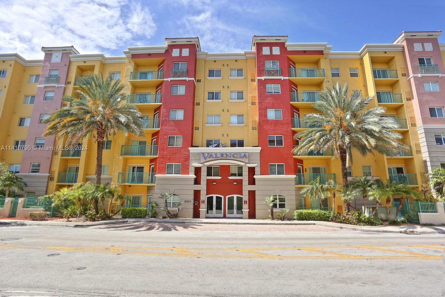 Live just minutes from the University of Miami in this beautiful, furnished 1 bedroom condo with quiet garden views at Valencia. The unit boasts an open kitchen with laminate floors throughout as well as a washer/dryer in the unit. The building offers resort style living with pool, BBQ, billiards, internet café, gym as well as 24 hour security/concierge desk. Just a July 31, 2024 at $1,750 per month.