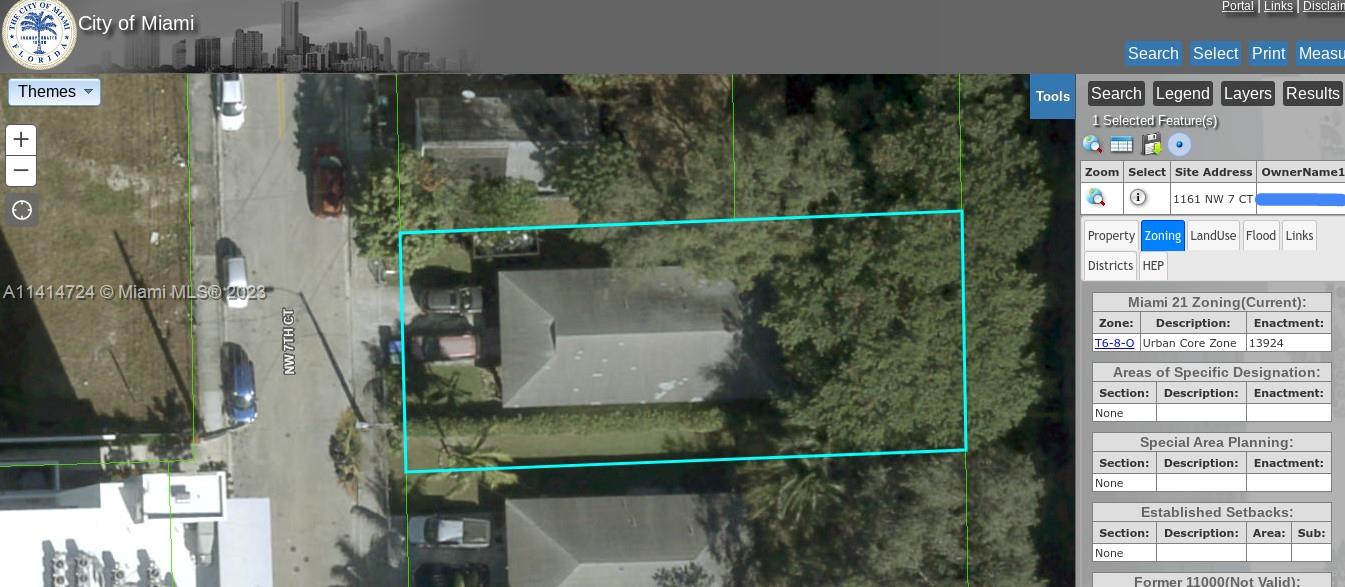Perfect for Developers!! 6,250 SF Lot in The Urban Core Zone: T6-8. See attached PDF for City of Miami Zoning Information. Owner will need time for Relocation.