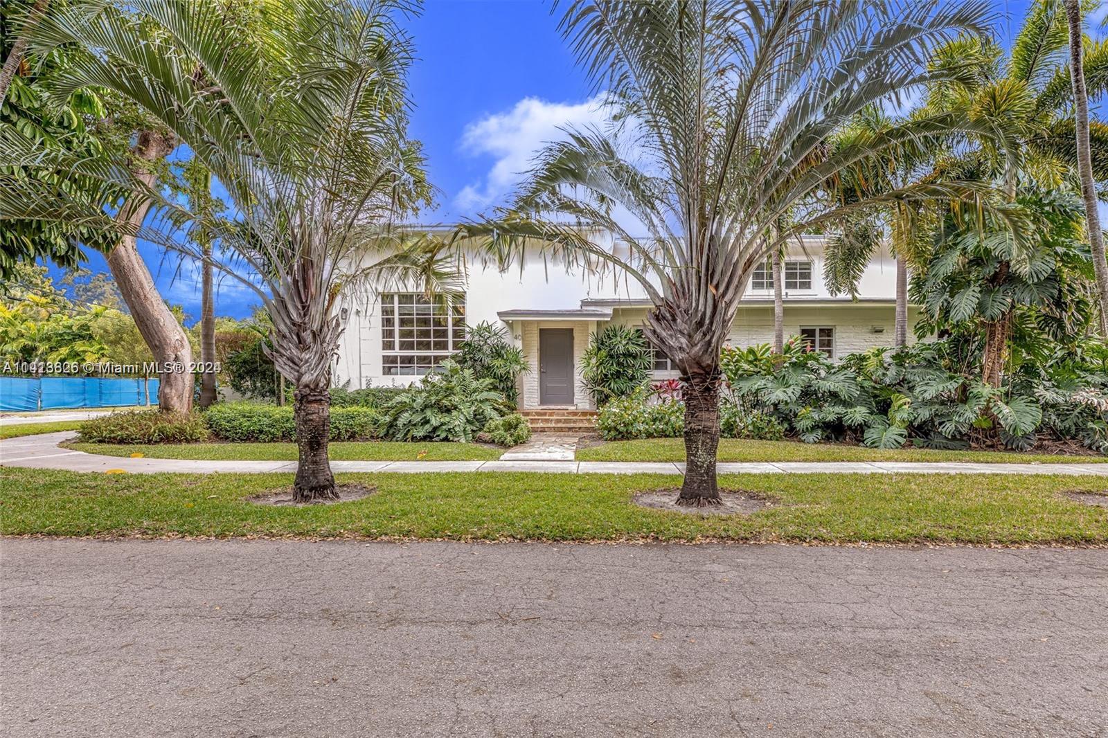Live at this gorgeous and modern 2-story home on an over 9,100 SF lot located in the prestigious North Coconut Grove neighborhood. Minutes away from some of the finest restaurants, shopping and entertainment establishments Miami has to offer. This impeccable home features 4 Bedrooms/3 Bathrooms with a half-bath and a private patio with a jacuzzi. As you step inside, you'll be welcomed by a spacious living area with large windows that produce an abundance of natural light. This home is perfect for entertaining guests with the expansive living, dining, and media rooms. Location provides direct access to DWTN MIA, Brickell, and Miami Beach. Walking distance to Wainwright Park and the new Vizcaya Village Café. Who is ready to take advantage of all that the South Florida lifestyle has to offer?