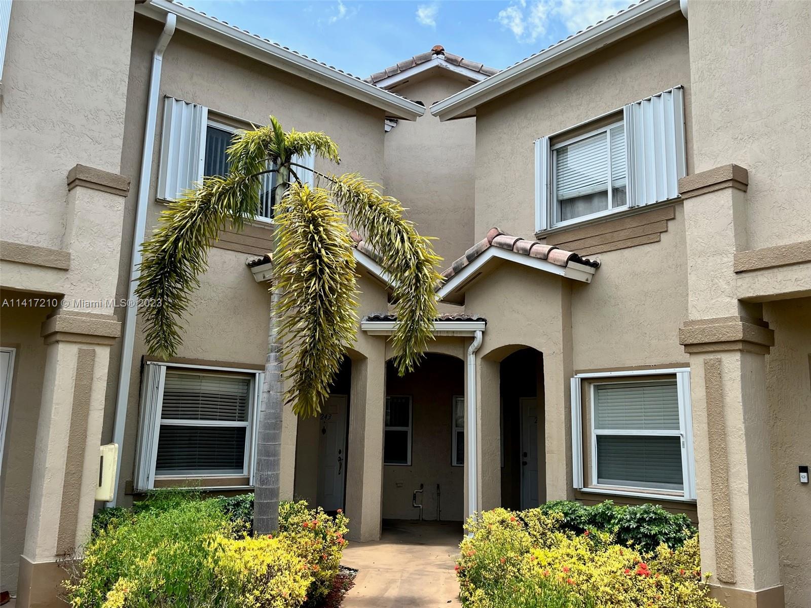 AFFORDABLE 2 BR/2.5 BA TOWN HOME IN THE WELL ESTABLISHED COMMUNITY OF TOWN GATE AT KEYS GATE. THIS HOME OFFERS A LARGE GREAT ROOM, BOTH BEDROOMS W/ OWN BATHROOMS, SMALL FENCED IN YARD. KITCHEN COUNTERTOPS BEING REDONE. HOA FEE INCLUDES SECURITY, ALARM, CABLE, INTERNET, PEST CONTROL, ROOF, BUILDING INSURANCE, LAWN & LANDSCAPE MAINTENANCE AND COMMUNITY POOL