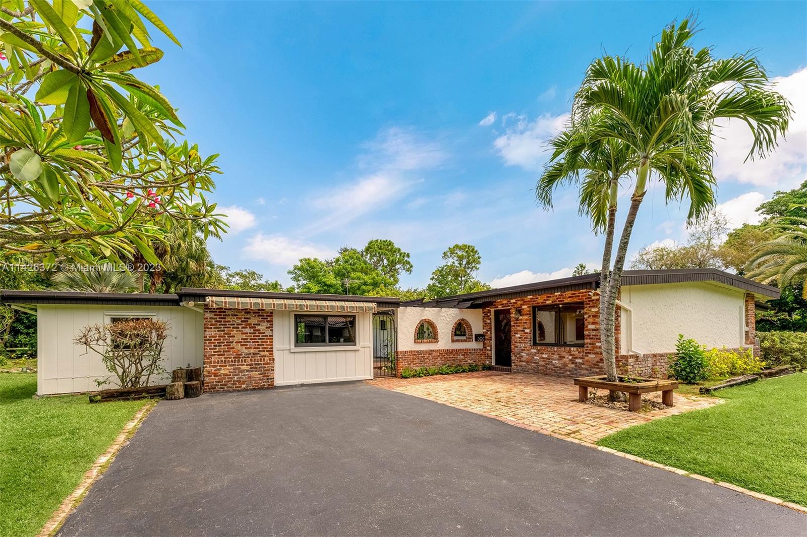 Charming single-story home situated in the picturesque neighborhood of Pinecrest, resting on a generous 33,541 sq/ft lot providing abundant space. Upon entry, you'll find a 3-bedroom, 2-bathroom floor plan featuring a gourmet kitchen and spacious living and family rooms. Additional features include impact windows/doors, a detached recreational room, and a convenient storage shed.