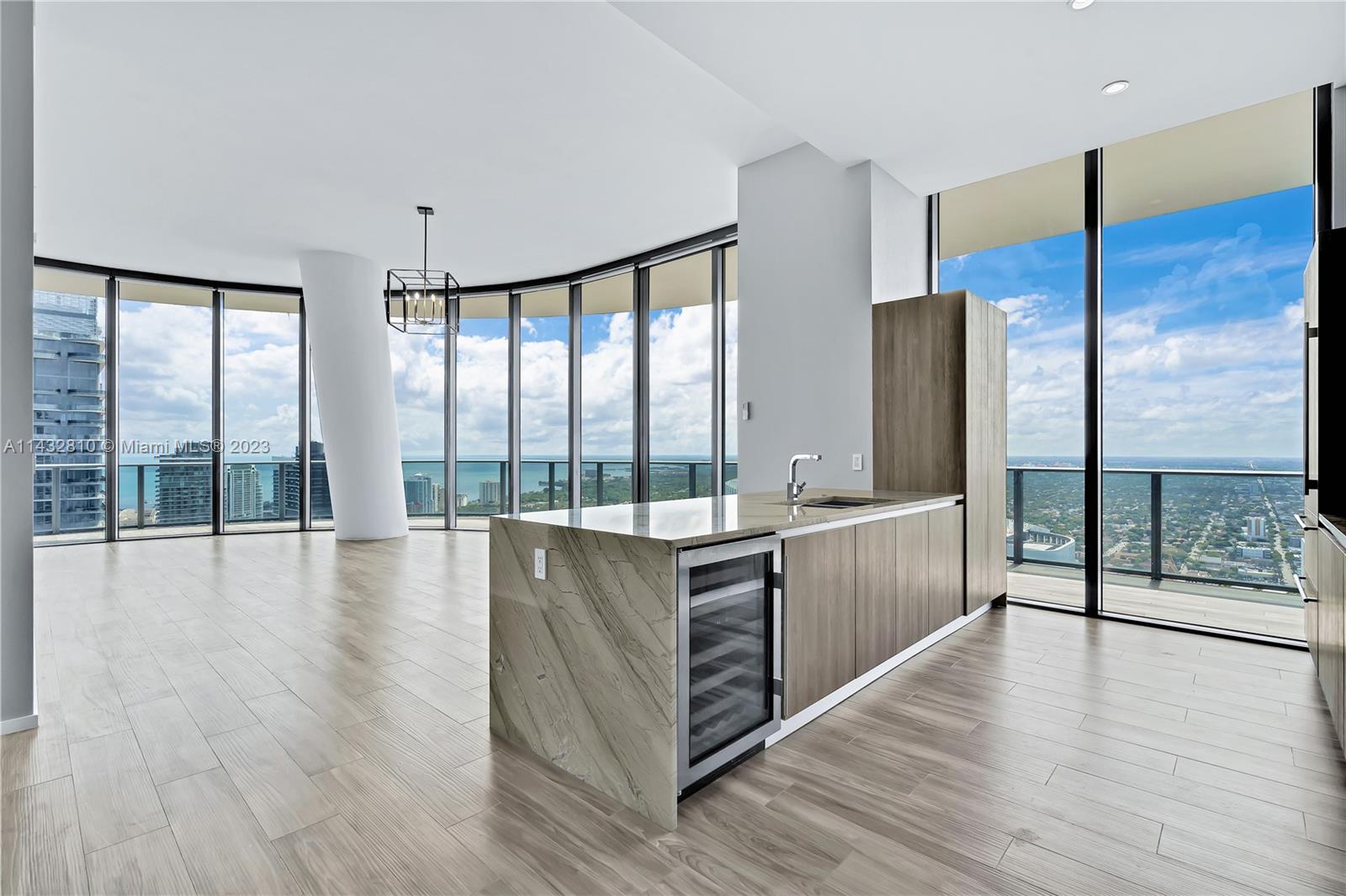 SLS LUX PH with skyline views. Floor to ceiling windows throughout with 12 Ft celling. These 3 beds 3.5 bath is the perfect residence to live in. Includes a private elevator w/biometrics technology. The amenities include SLS LUX Spa & room service from the Gekko restaurant/bar, access to the 58th level rooftop & pool, two-story Cava lounge, Jacuzzi, Tennis court, rock-climbing wall, basketball court & full-service fitness center. Living at SLS Lux allows you to live in complete luxury and have access to world class amenities & services.