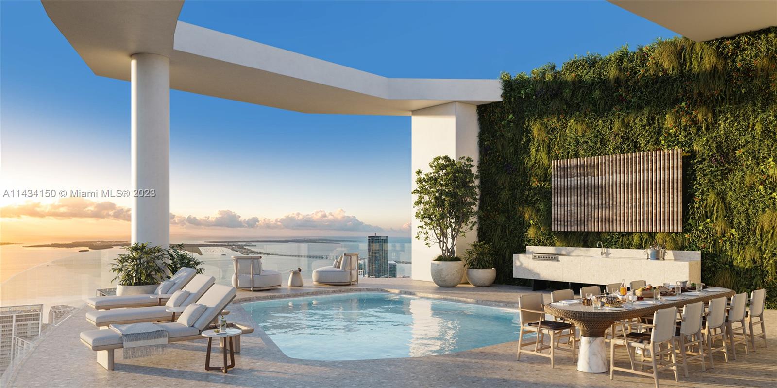 Elevate your living experience in this extraordinary 2-level PH at Baccarat Residences Miami. Overlooking Biscayne Bay, this lavish residence boasts 3 bedrooms, 7.5 baths + Den, maids’ room, and an expansive terrace with a private pool and summer kitchen. With 11-foot ceilings, a private elevator, and meticulous finishes throughout, this is the epitome of luxury living. Indulge in panoramic views and unparalleled amenities. Enjoy an infinity pool, wine cellar, marina, gym, and spa. Benefit from dedicated concierge, 24/7 room service, and access to 1Hotel Beach Club.
Contact us for an exclusive tour of this exceptional offering.