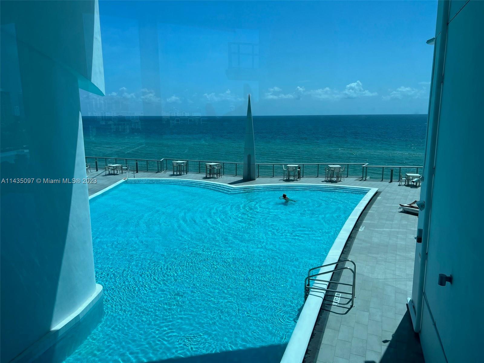 Infinity pool view