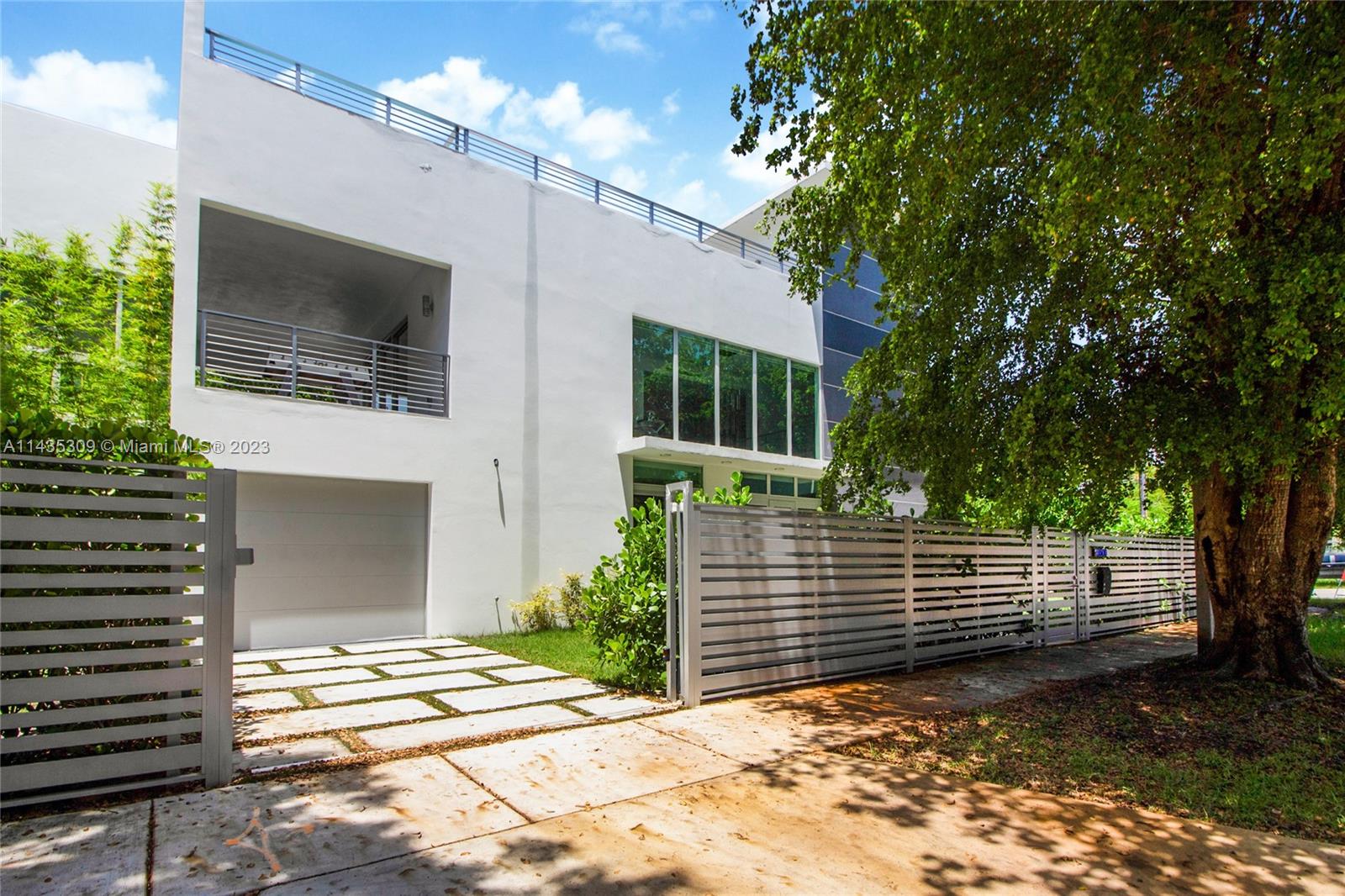 Front of Structure