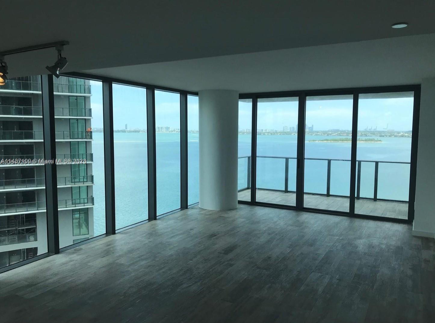 STUNNING BUILDING IN EDGEWATER: PARAISO BAY. LARGE 1 BEDROOM + DEN WITH 2 FULL BATHROOMS. EXQUISITE AMENITIES INCLUDED: 24/7 CONCIERGE, VALET, GIANT ROUND POOL, STATE OF THE ART FITNESS CENTER, SPA/SAUNA, WINE ROOM, THEATRE ROOM, CIGAR ROOM, CLUBHOUSE, BUSINESS CENTER, KIDS PLAYROOM, ETC