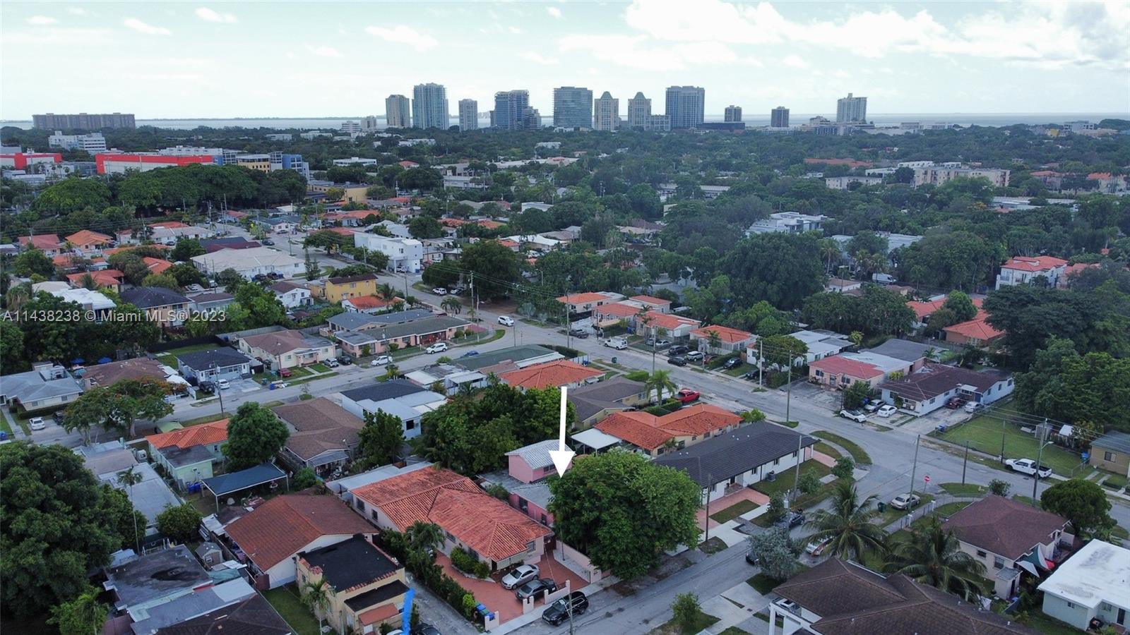Calling to Investors for this great opportunity to own a property/land Zoned  5700/DUPLEXES - GENERAL. Currently a 3/2  being sold for land value. Amazing location blocks from Coral Gables, US-1, the metro mover and within minutes to the airport & downtown.