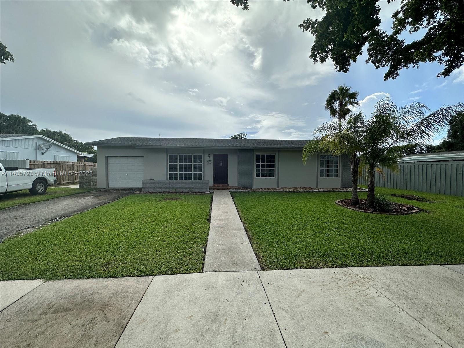 *** GREAT COMBINATION OF FOUR BEDROOM, TWO BATHROOM, LARGE FAMILY ROOM ON OVERSIZED 11,000 SQUARE-FOOT LOT *** 1-CAR GARAGE HAS BEEN CHANGED TO UTILITY AREA THAT ACCOMMODATES AVERAGE GOLF CART SIZE AND MORE STORAGE *** THE ROOF WAS RECENTLY CHANGED IN 2019 *** LOCATED IN RECENTLY INCORPORATED PALMETTO BAY CLOSE TO VILLAGE TOWN HALL, SCHOOLS, AND POPULAR BLACK POINT MARINA ***