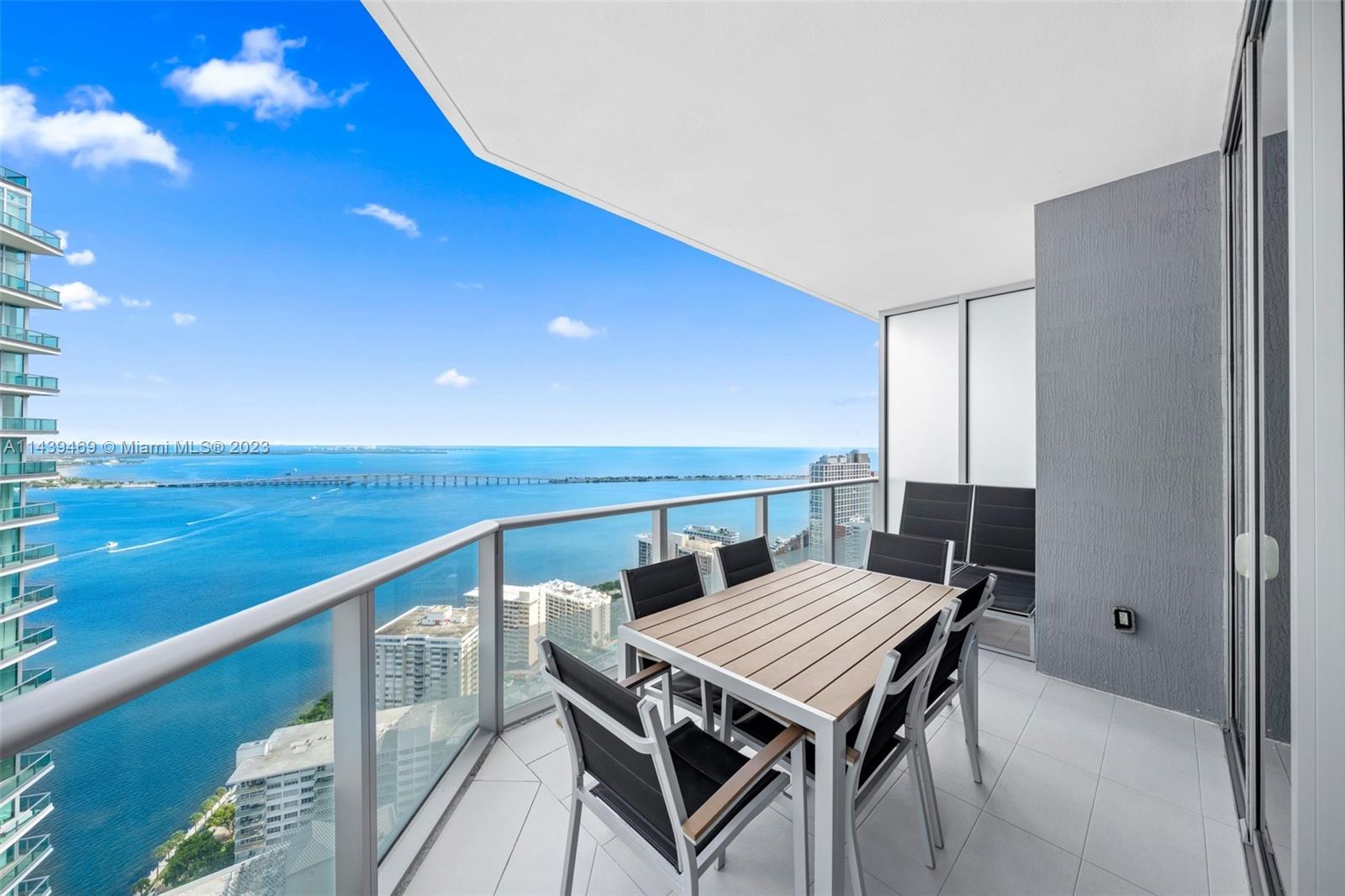 A spectacular corner unit in this much sought after  building in the heart of Brickell by the Bay. This fantastic unit boast 2 balconies with breathtaking bay views as well as the city. Upgrades include electric blinds in the main room, custom light fixtures, state of the art smart toilets and a Sonos Sound System. Building comes with superb amenities including 2 pools, hot tub, fitness center with spa, theater room, two lounges, kids room and 24hr concierge, valet and security.