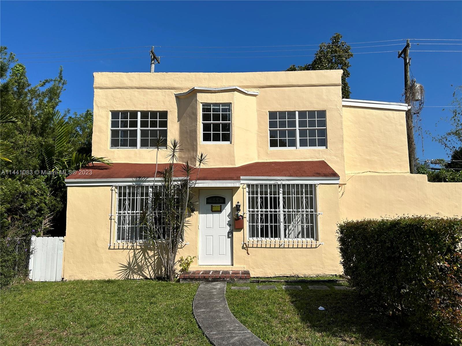 Located in the highly desirable neighborhood of Coral Gables, this updated 4/2/1 two story home sits on a 5,350 Sq.Ft lot. Upgrades include: brand new roof, brand new A/C, brand new impact windows and doors as well as interior renovations throughout. Close to shops, restaurants and with easy access to downtown Coral Gables, the University of Miami, iconic Calle Ocho, Dolphin expressway and Miami International Airport. This is a great opportunity for investor, developer or individual owner.
This house is being sold as-is without kitchen cabinetry and counter so the new owners can apply their final personal touch to the property.