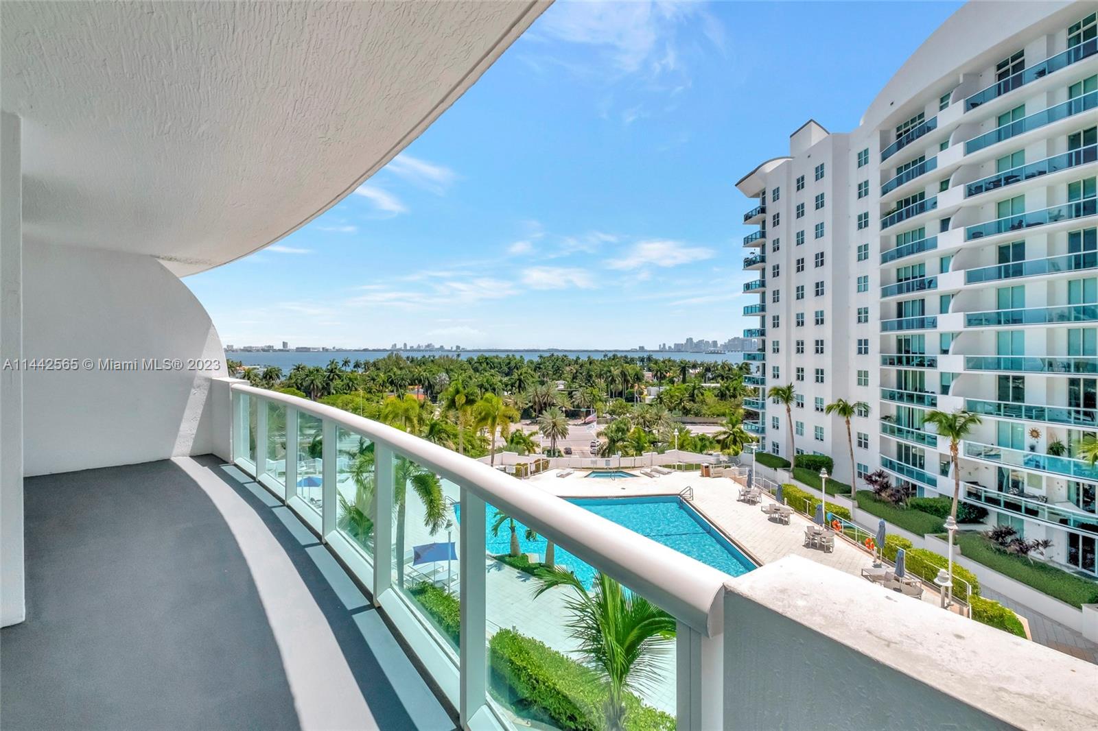 Your search ends here. Stunning bay views 2-bedroom, 2-bathroom unit available at the upscale 360 Condo in North Bay Village. Enjoy Million Dollar Water Bay views (southwest) from every room and enjoy the Downtown Miami skyline. Brand new Samsung stainless steel appliances throughout the whole unit and granite countertops in the kitchen. The master bedroom has both a shower and jacuzzi with a dual sink. Plenty of closet space throughout the apartment. Washer/Dryer in unit and a private large balcony. Water, cable, and Wi-Fi included; 1 covered parking space & free valet for guests. The building offers gorgeous amenities, including 2 pools, a state-of-the-art fitness facility, a sauna, poolside cabanas, a recreational clubhouse, a kids room, 24-hour security, FREE valet, and guest parking.