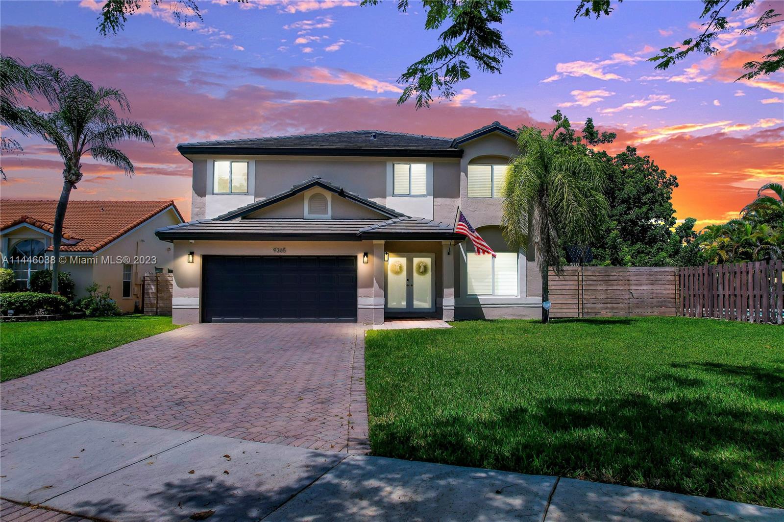 Family Dream Home Awaits! Discover the perfect family sanctuary in this 4-bed, 2.5-bath, 2900 sqft home, featuring a 2-car garage and a welcoming paved driveway. Smart home features, chic tile floors, and a captivating coffee/wine bar create a cozy space for cherished family moments.The fully renovated kitchen, a culinary masterpiece, grabs your attention instantly. The master bedroom, boasting a private balcony, offers tranquility. Top-rated schools, dining, shopping, and the adventure-filled Black Point Marina are all nearby.Nestled in a family-friendly community, surrounded by serene lakes and lush parks, this home offers an expansive 10,000 sqft lot for your family's outdoor dreams, from play areas to your own oasis.Experience the perfect family lifestyle. Schedule your tour today.