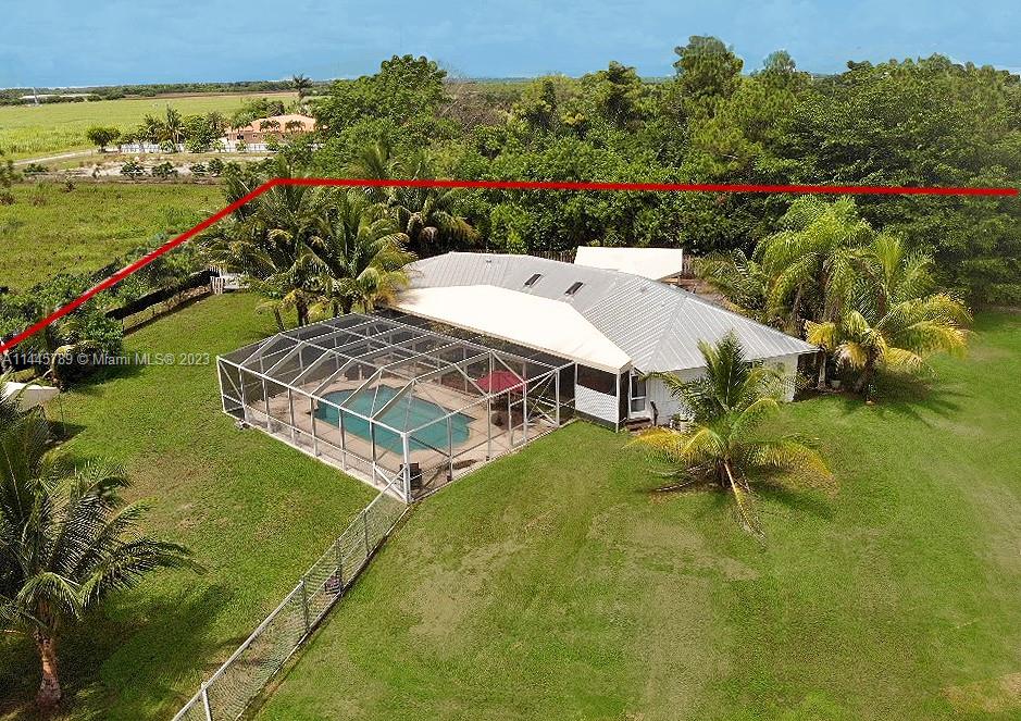 Property has 2 Structures, main house with 3 Bedrooms, 2 Bathrooms, & Pool, 2,000 SqFt + Detached In-Law Quarters with 2 Bedrooms & 2 Bathrooms, 1,200 SqFt, completely remodeled. For showing appointments, please send text with your name, date, & time with at least 24-48 hours advance notice. See Supplemental Remarks for additional information. Motivated Seller, bring your offers.