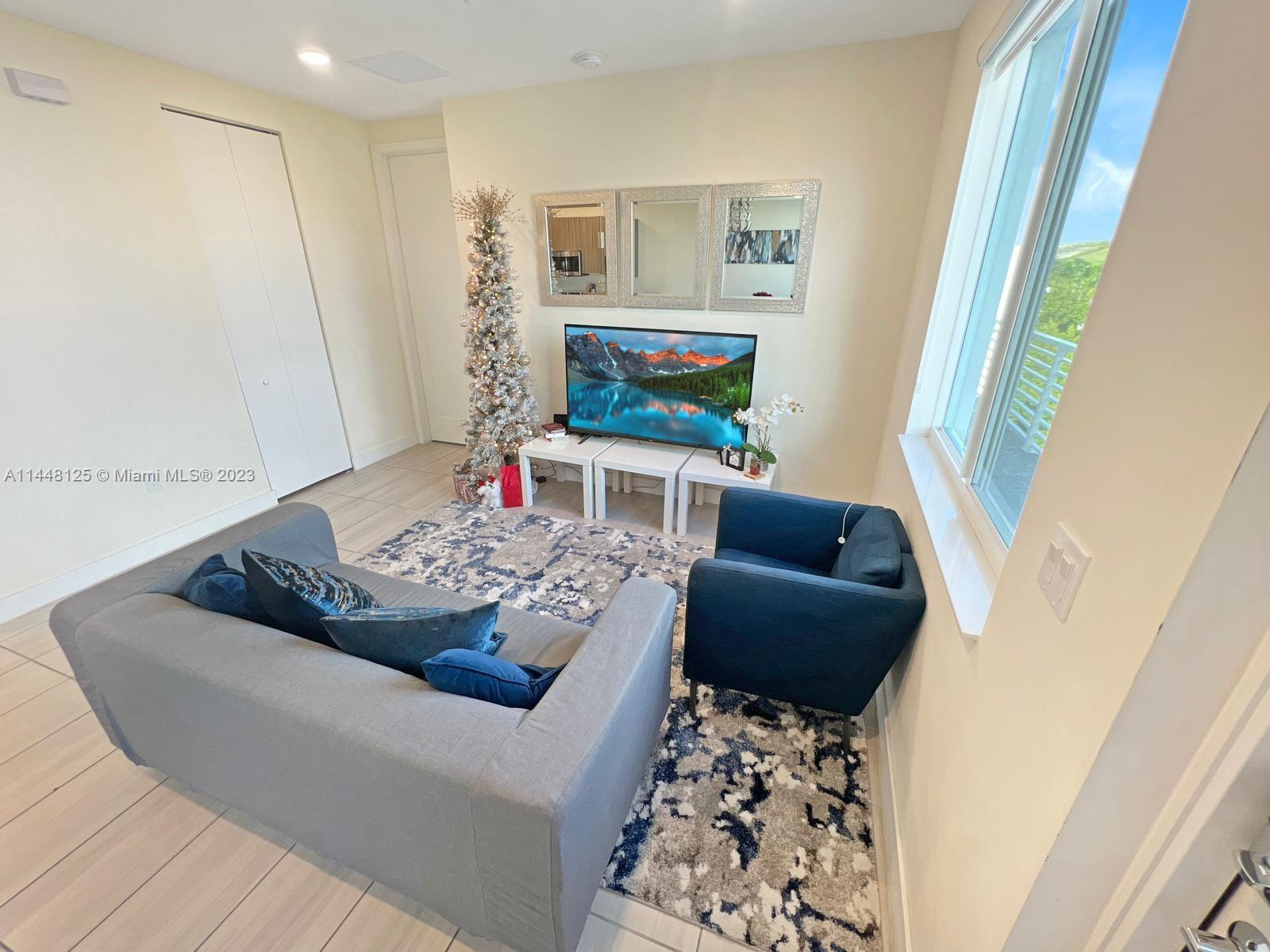 Spectacular 3 beds 2 baths condo with 1,102 Sq. Ft. for sale in the heart of Doral. Featuring beautiful Tile floors throughout the unit, Quarts countertops in the spacious kitchen with all Stainless Steel Appliances. The community offers first-class amenities such as conference rooms, a gym, an Olympic-sized pool, cabanas, and more. In addition, Doral features A+-rated schools, the location is superb, being minutes from restaurants and shopping, and entertainment. This is the opportunity of a lifetime, Don’t miss out on living or invest in this Corner Unit at one of the most sought-after community in Florida.