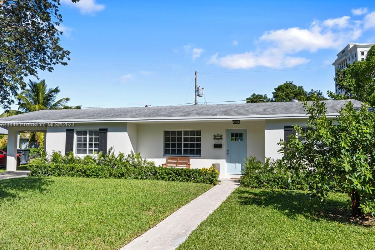 Beautiful & bright three-bedroom, two-bathroom home available for sale in Coral Gables!  This property boasts a prime location in between Coral Gables, South Miami and Coconut Grove.  Nestled within a charming neighborhood, this house is located next to Carver Elementary, with a picturesque park right across the street.  You’ll also enjoy the nice-sized yard, perfect for entertaining, and with ample room for a future pool or expansion.