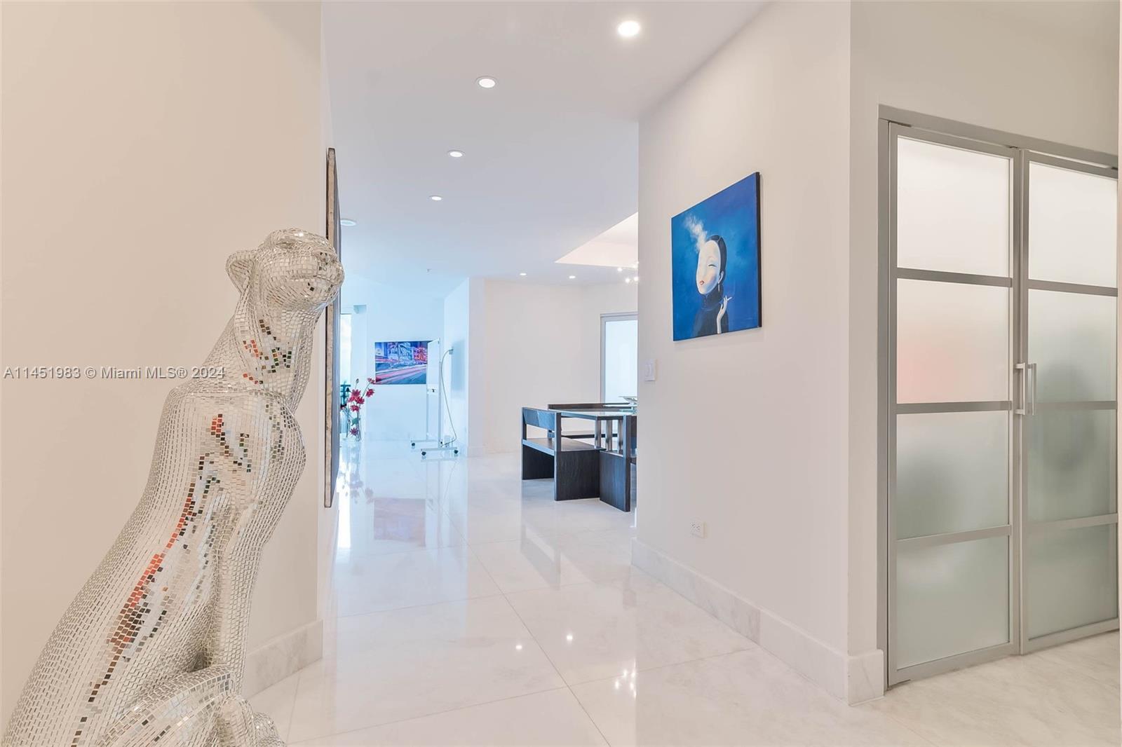 Impressive Pre Penthouse level corner unit. Soaring 10" high ceiling and sought after open railing balcony, Upgraded kitchen and bathroom. Majestic Views of the Bay, Ocean and Miami's Magic Skyline!
Three assigned covered parking spaces and one assigned storage included.
Sale subject to a Tenant in the Unit until January 31, 2024.