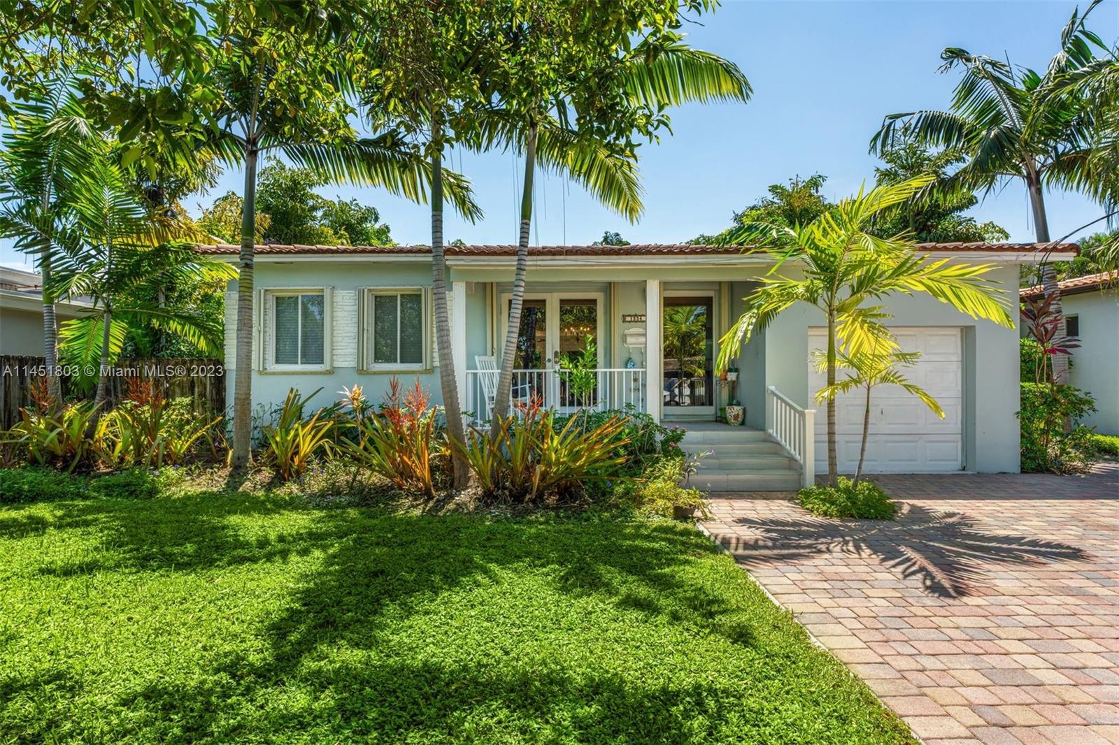 An incredible opportunity in one of the most family-friendly waterfront communities in Miami Beach. Biscayne Point in North Beach provides ultimate privacy, security and serenity. It is also surrounded by some of the best schools in Miami-Dade County and is just blocks from the beach. This 3 Bedroom, 2 Bathroom home has tremendous potential with either a light refresh or an expansion and renovation vision. It is very well appointed on the quietest tree-lined streets on the island.